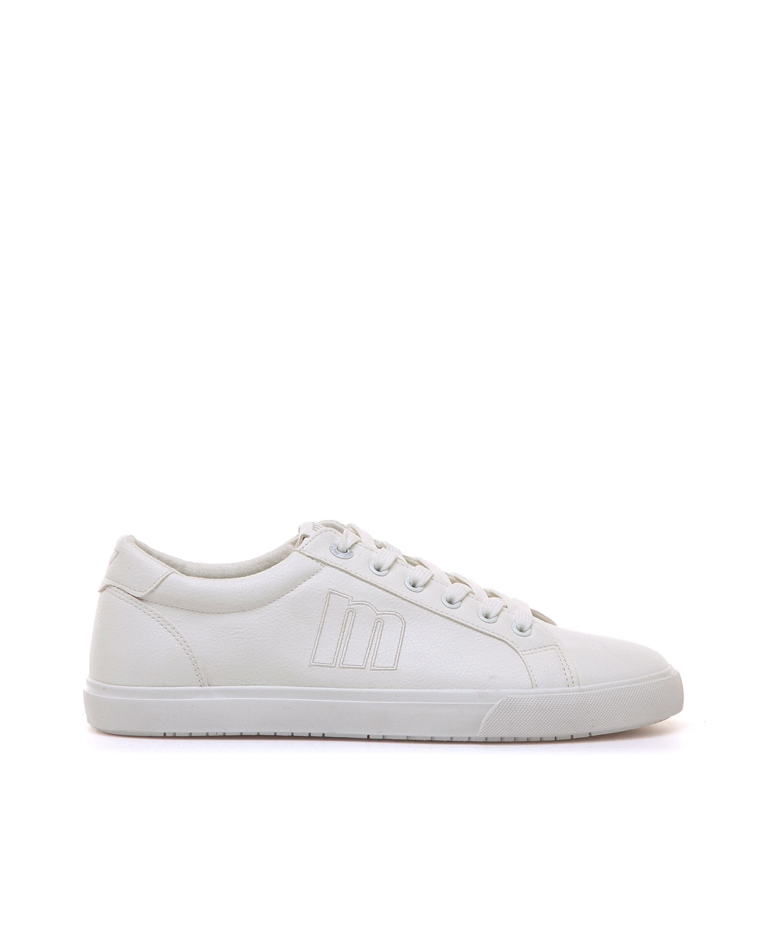 Imagen 0 de Zapatillas deportivas de hombre estilo bamba Blanca