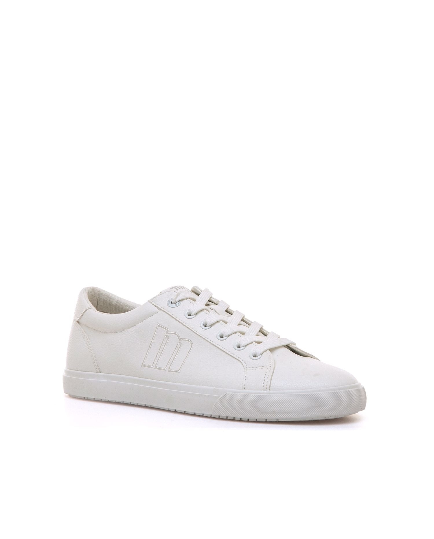 Zapatillas deportivas de hombre estilo bamba - Mustang - Blanca Blanca-2