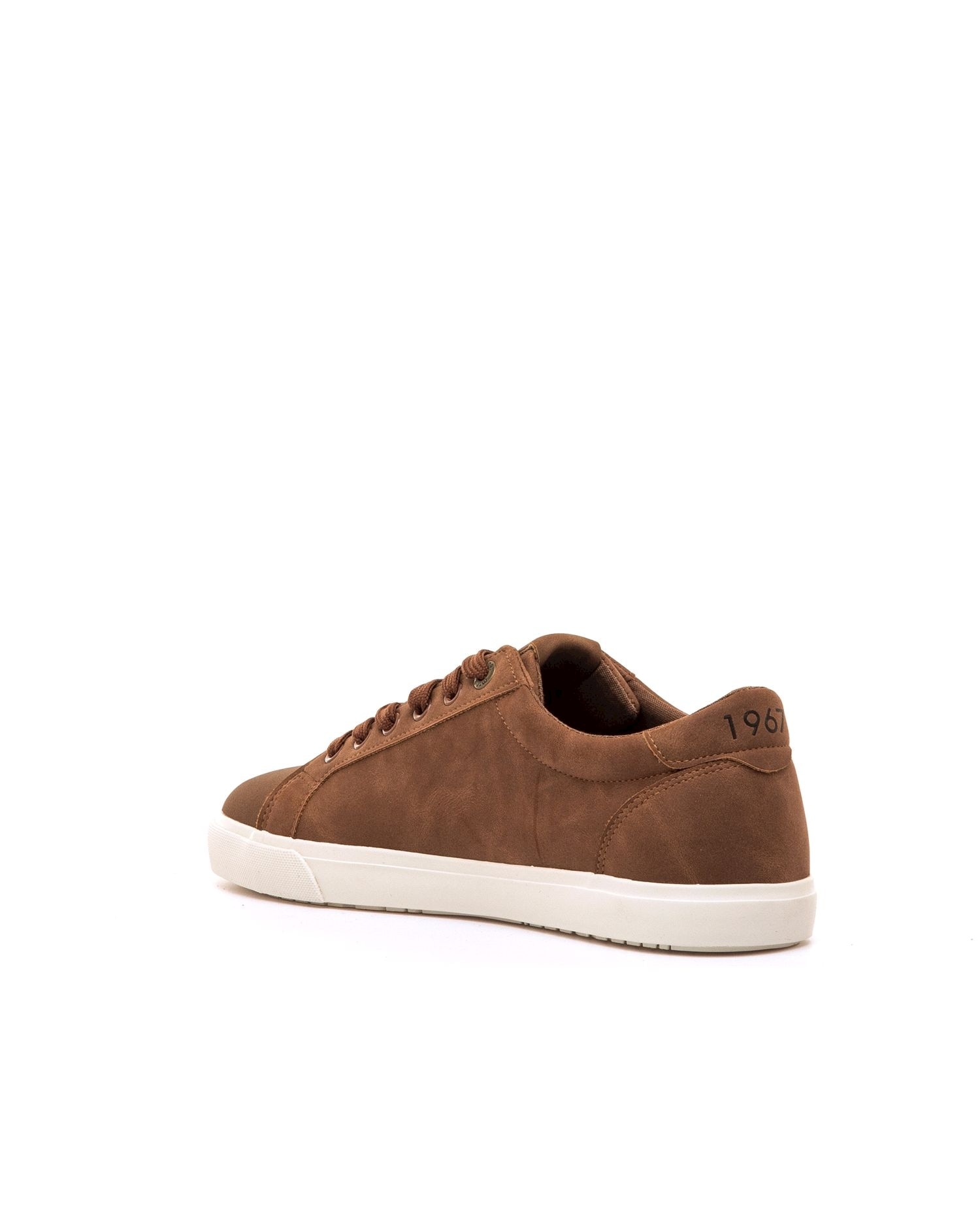 Zapatillas deportivas de hombre estilo bamba - Mustang - Marrón oscuro Marrón oscuro-4