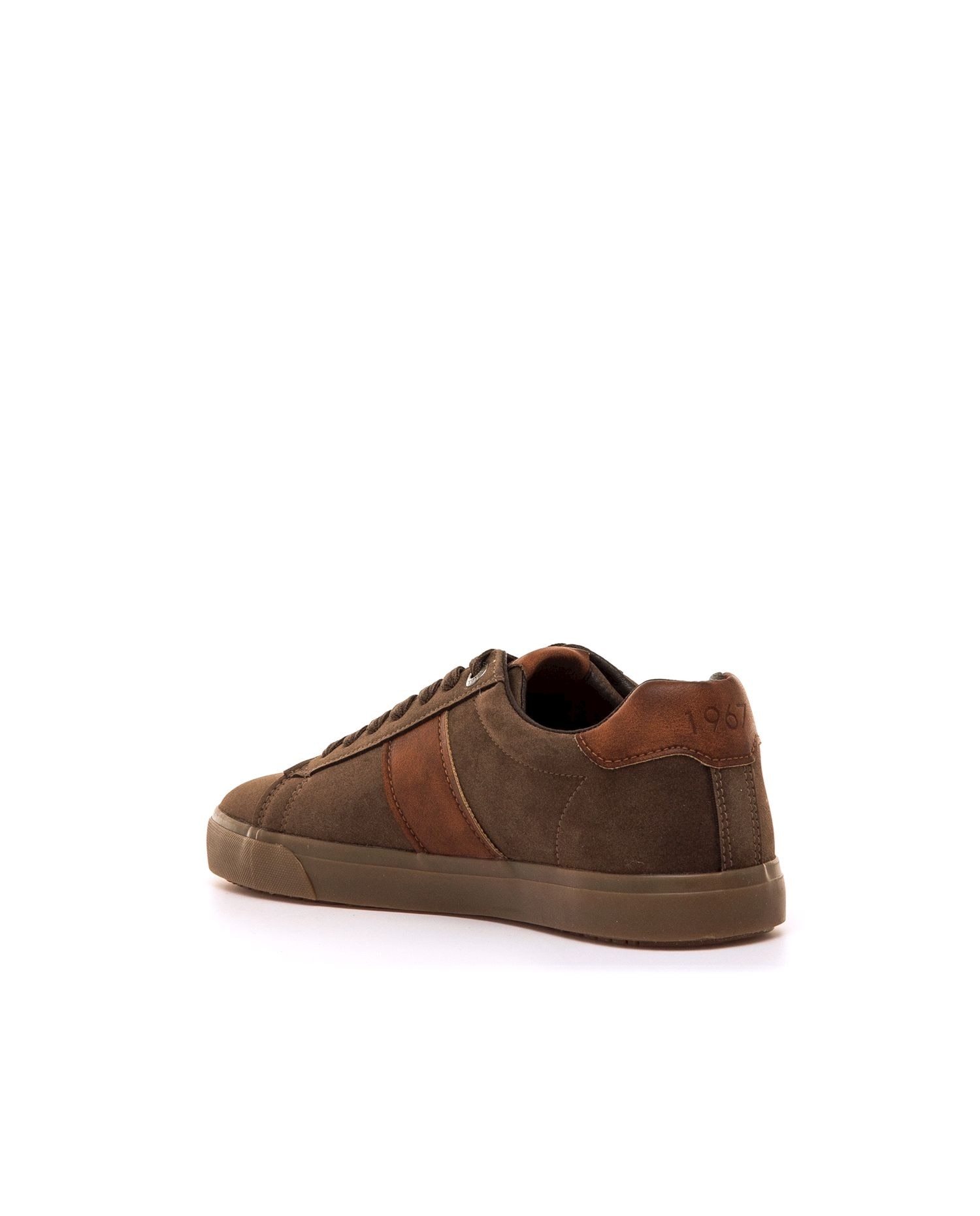 Zapatillas para hombre - Mustang - Marrón oscuro Marrón oscuro-4