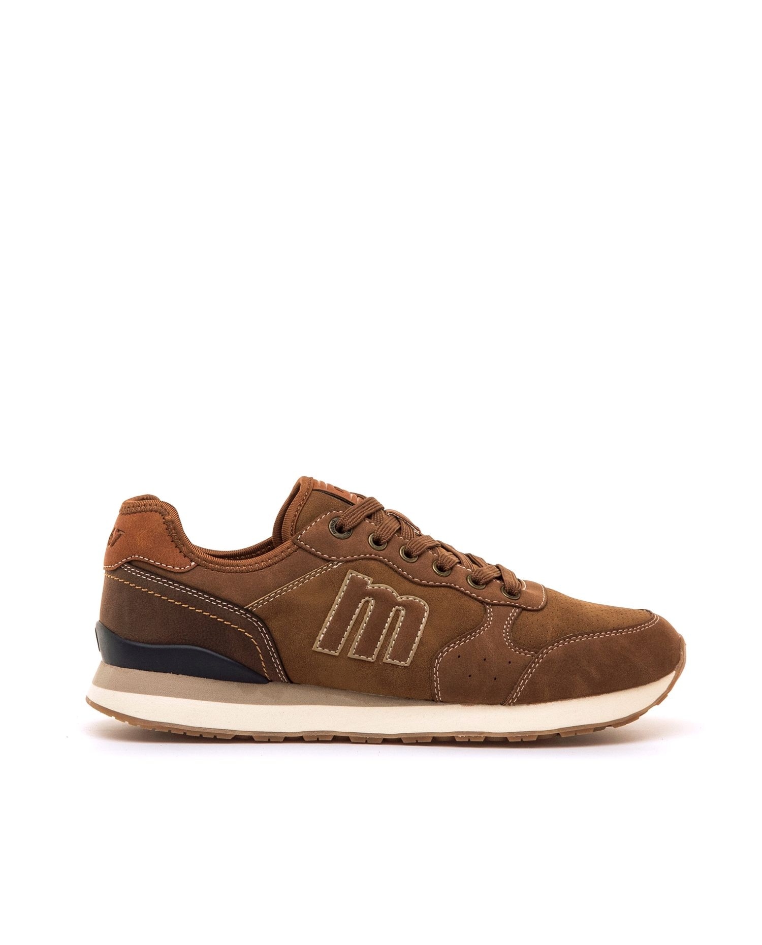 Zapatillas para hombre - Mustang - Cuero Cuero-1