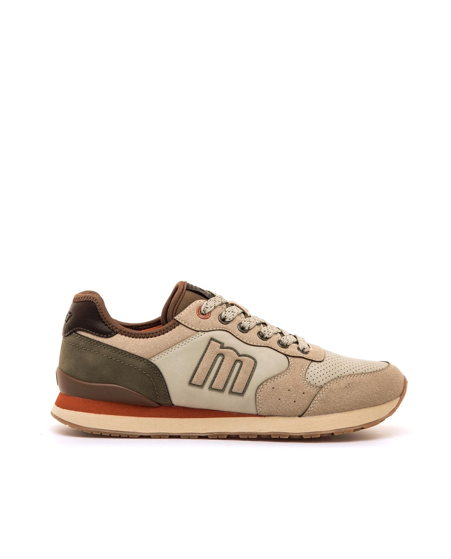 Zapatillas para hombre - Mustang - Natural Natural-1