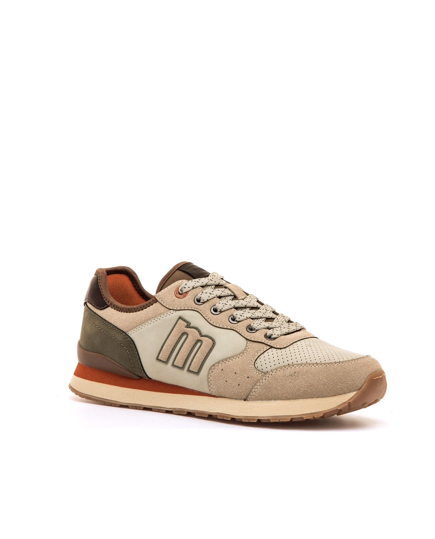 Zapatillas para hombre - Mustang - Natural Natural-2