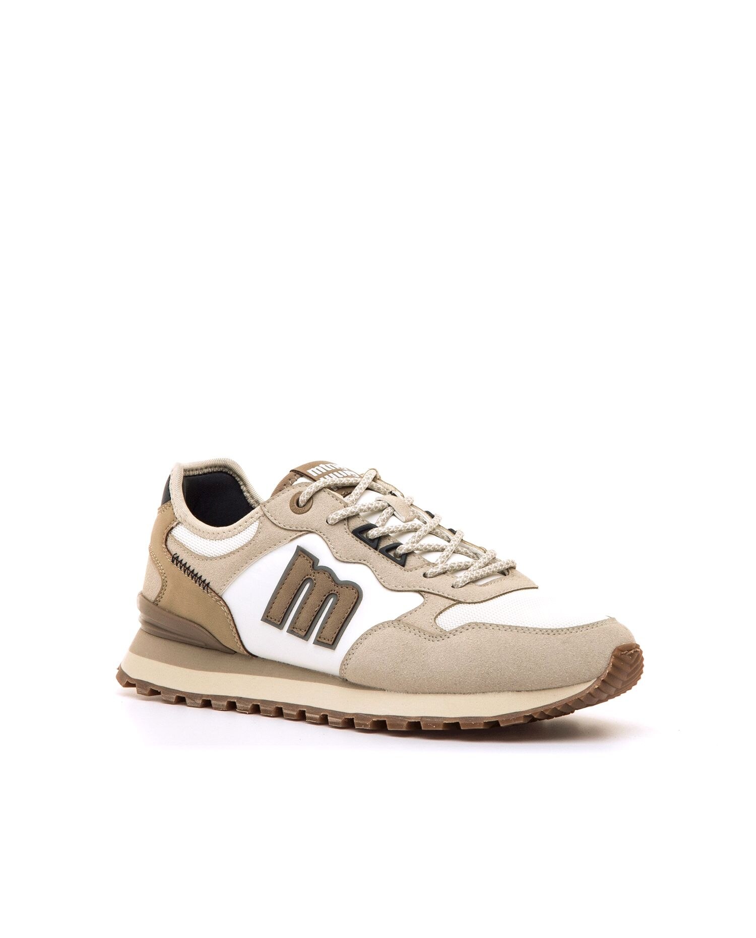 Zapatillas para hombre - Mustang - Blanca Blanca-2