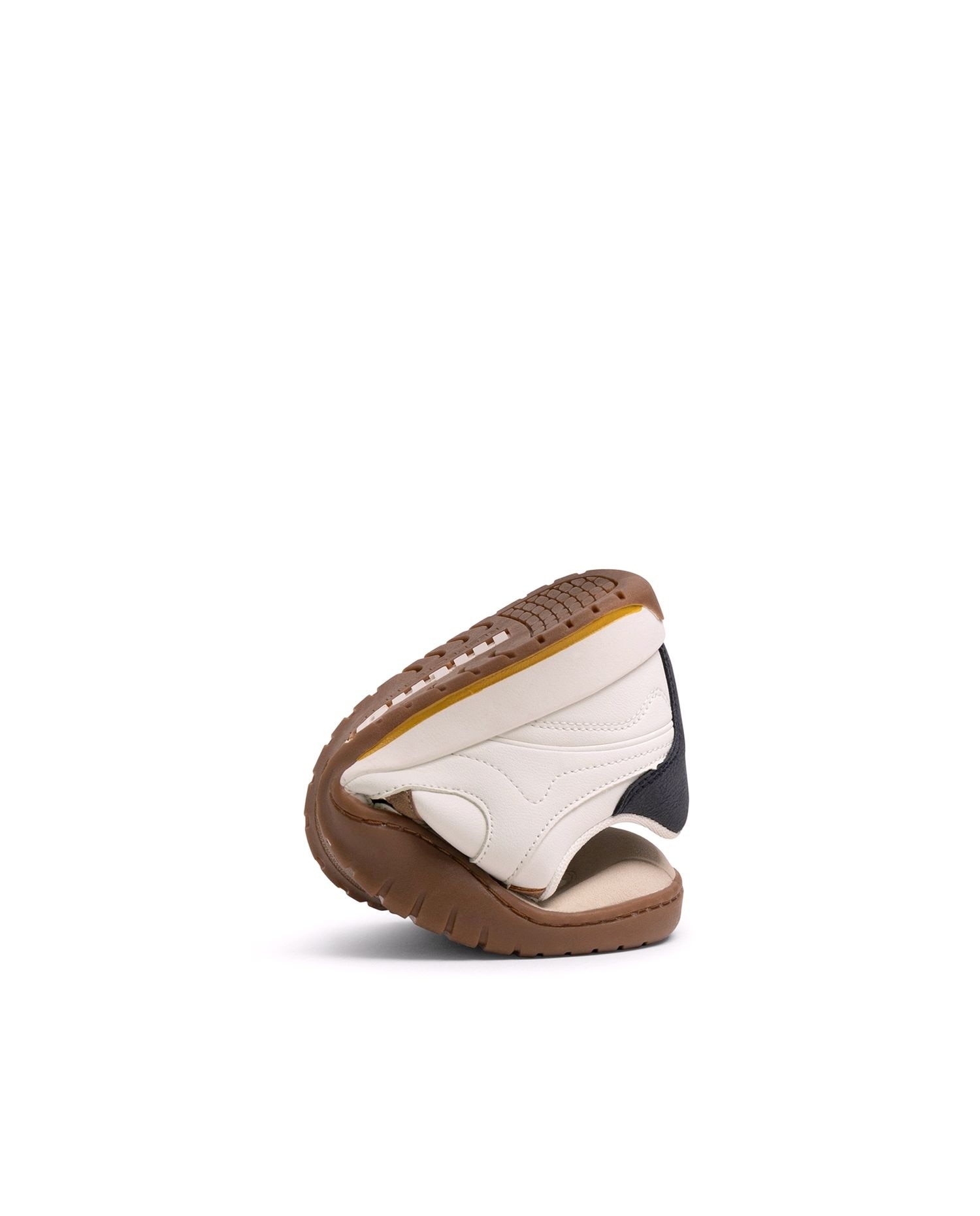 Zapatillas barefoot de hombre con cordones - Mustang - Blanco Blanco-2