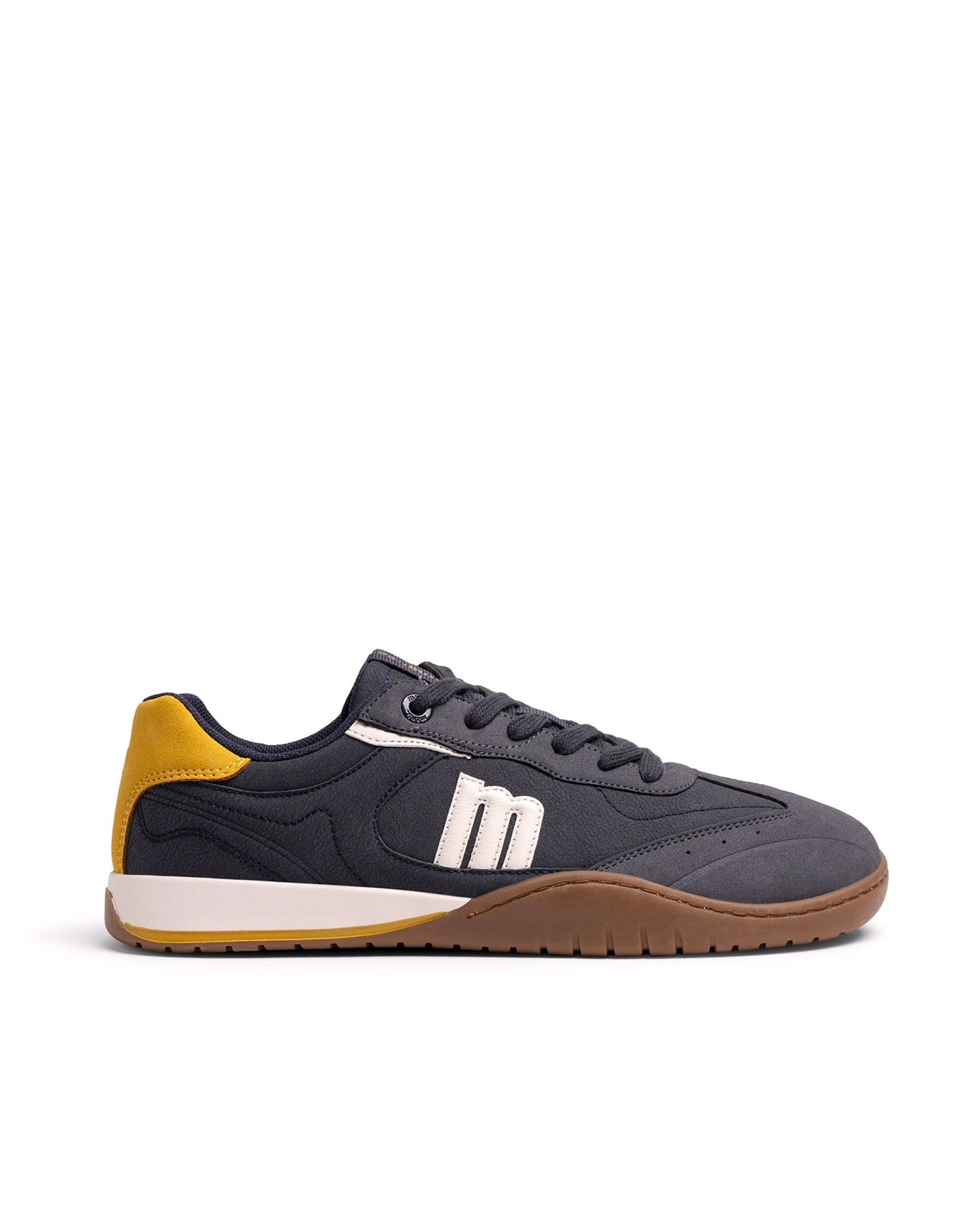 Zapatillas barefoot de hombre con cordones - Mustang - Azul Azul-1