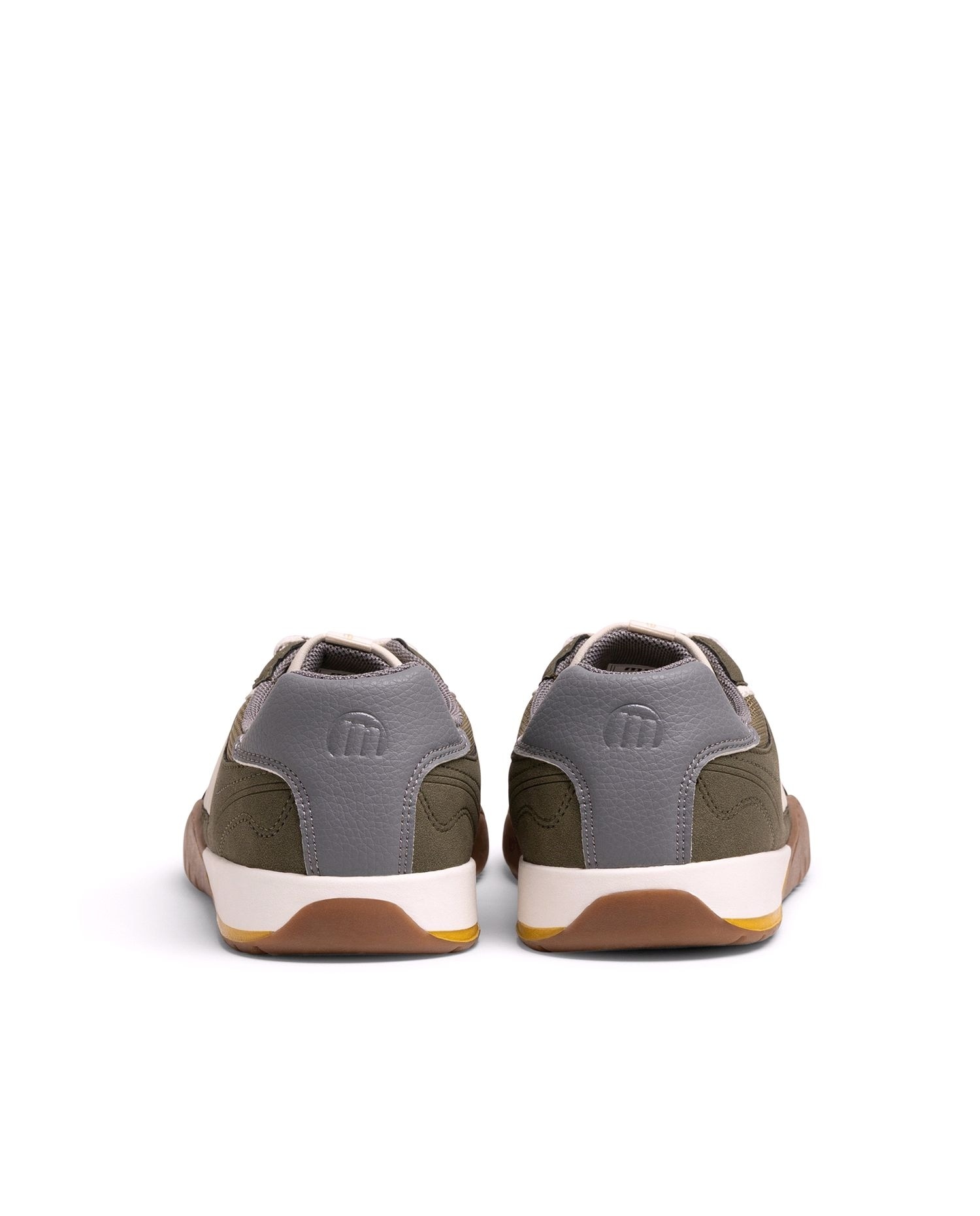 Zapatillas barefoot de hombre con cordones - Mustang - Verde Verde-5