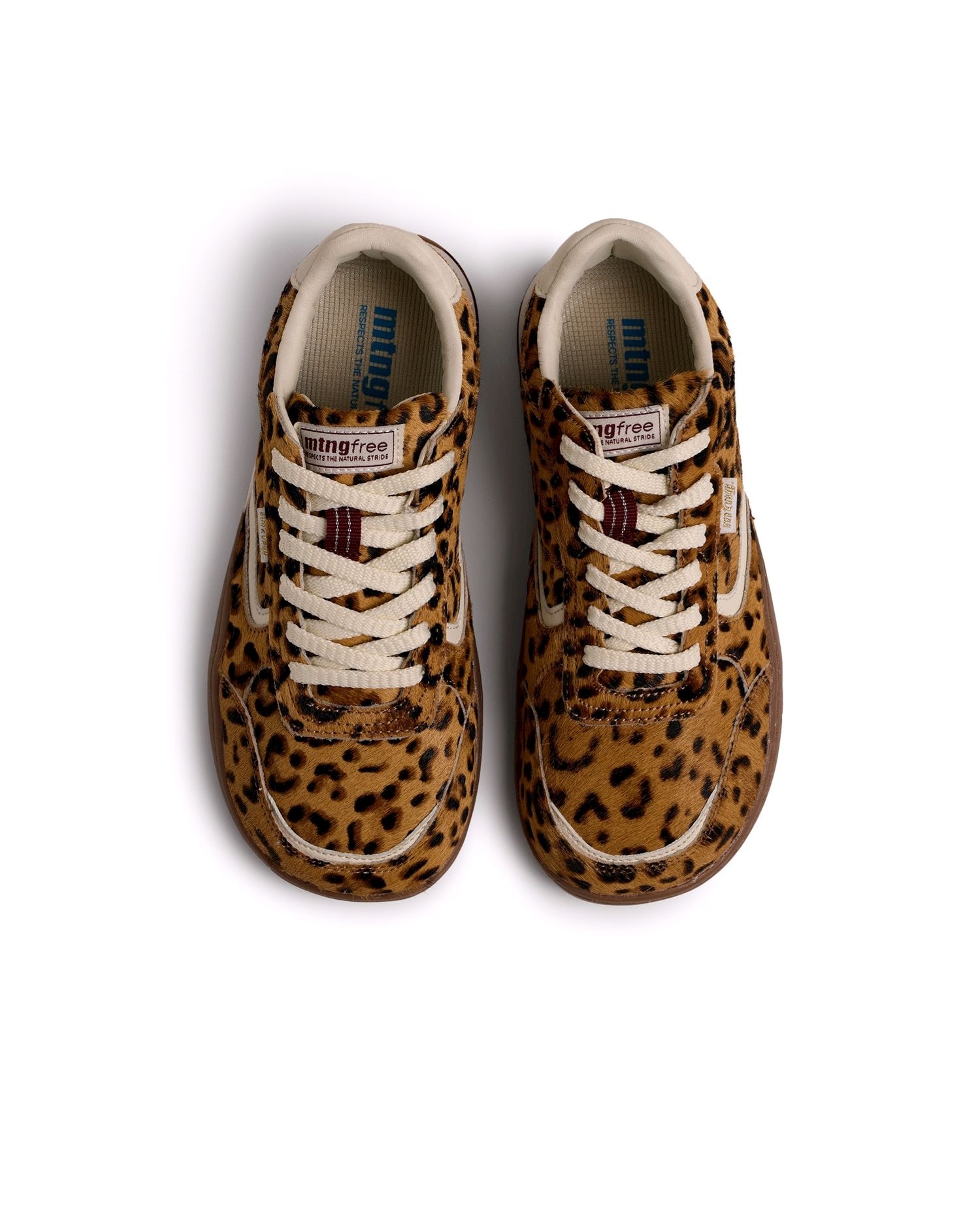 Zapatillas deportivas de mujer con piso barefoot - Mustang - Marrón Marrón-3