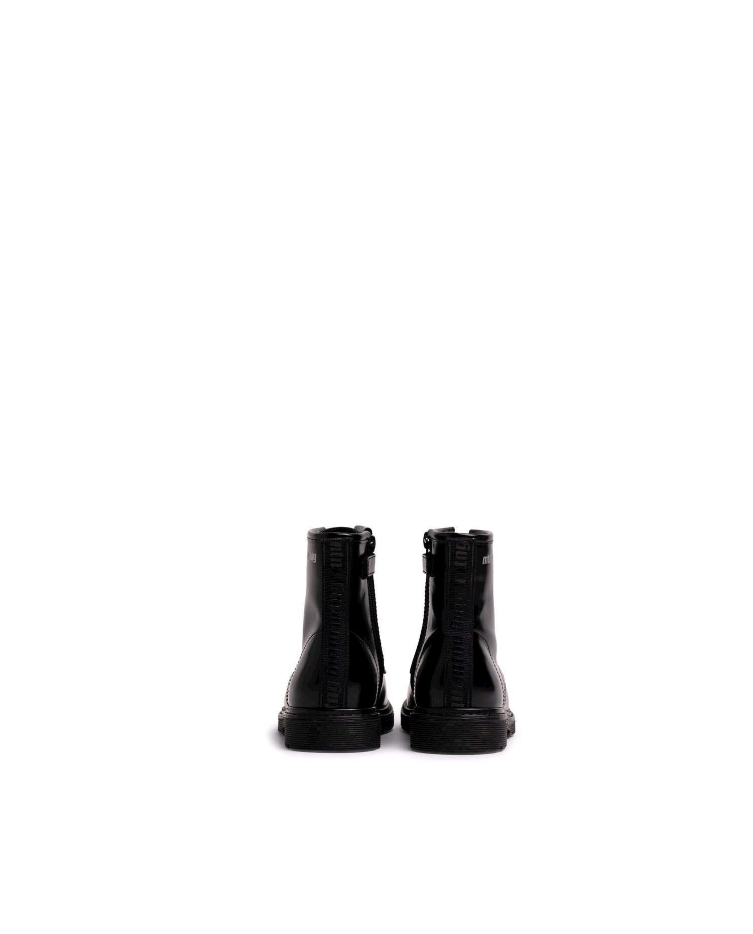 Imagen 3 de Botines para niña de estilo militar - Mustang - Negro mate Negro mate