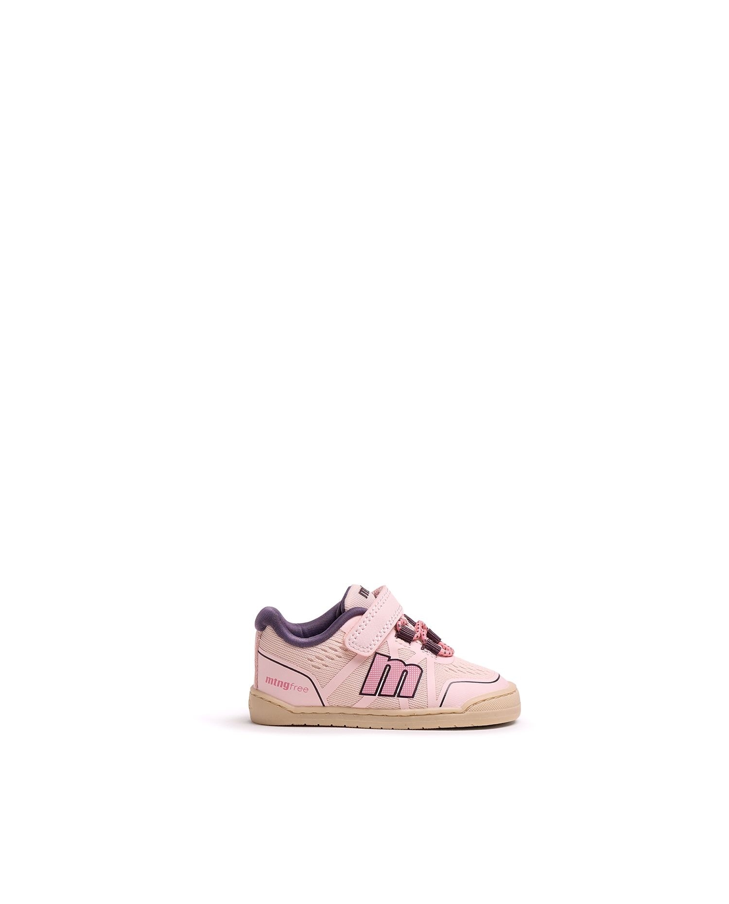 Imagen 0 de Zapatillas deportivas de bebé con piso barefoot Rosa