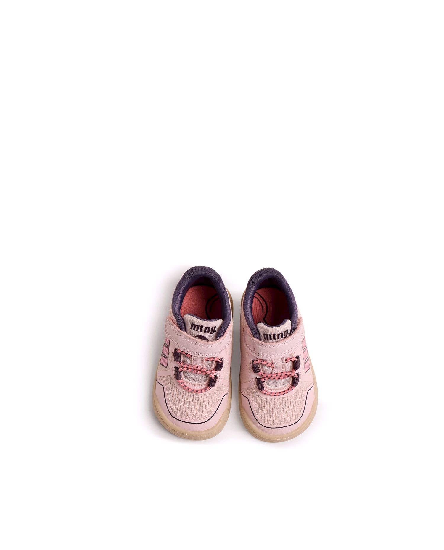 Zapatillas deportivas de bebé con piso barefoot - Mustang - Rosa Rosa-2