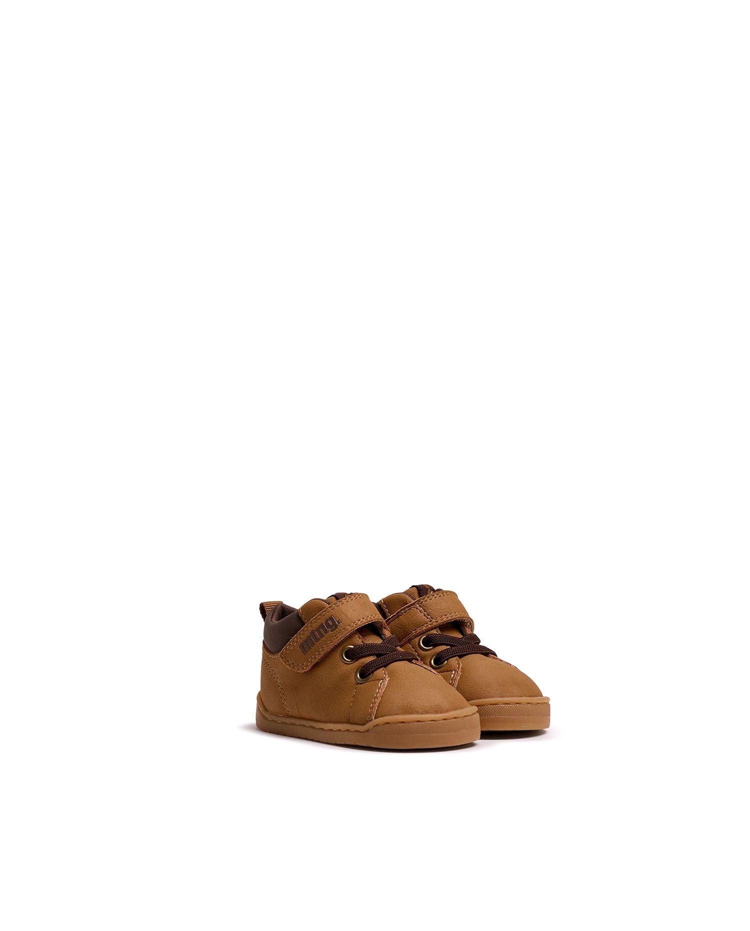 Botas para bebé con piso respetuoso - Mustang - barefoot - Camel Camel-4