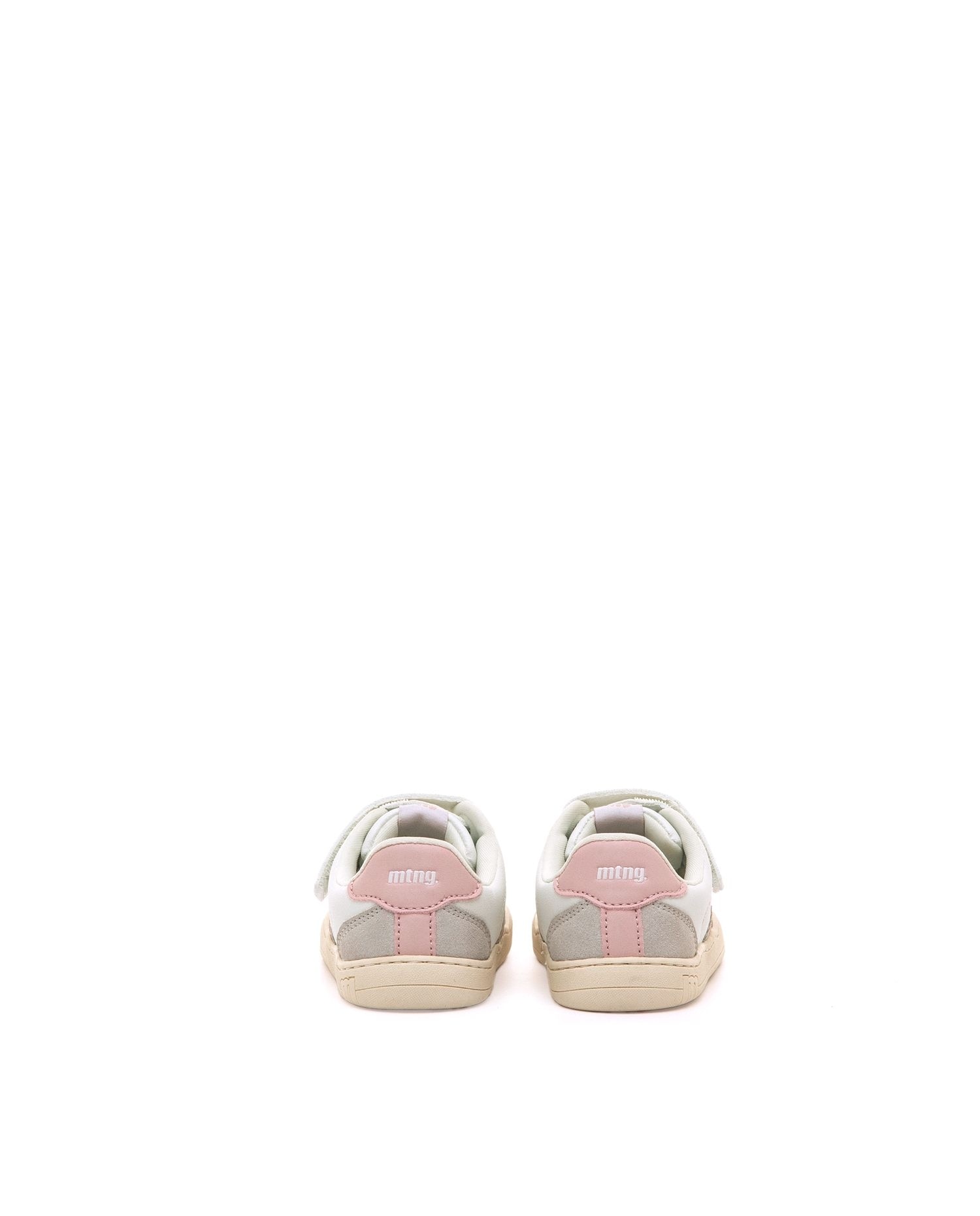 Zapatillas deportivas para niños con piso barefoot - Mustang - Blanco / Rosa Blanco / Rosa-5