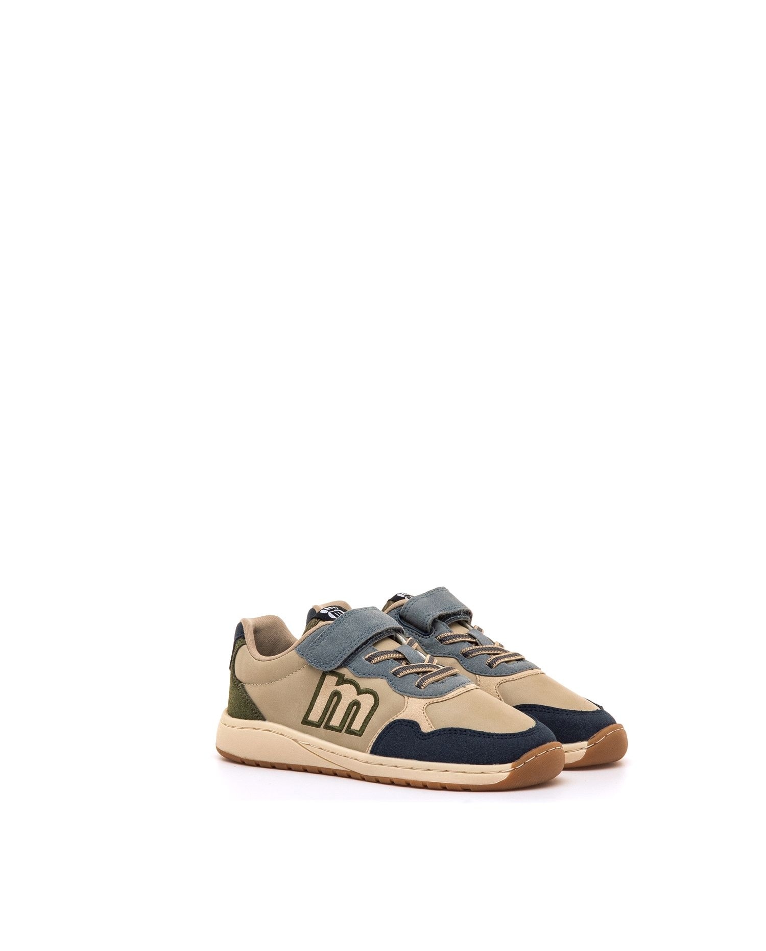 Zapatillas deportivas para niños con piso barefoot - Kaki Kaki-4