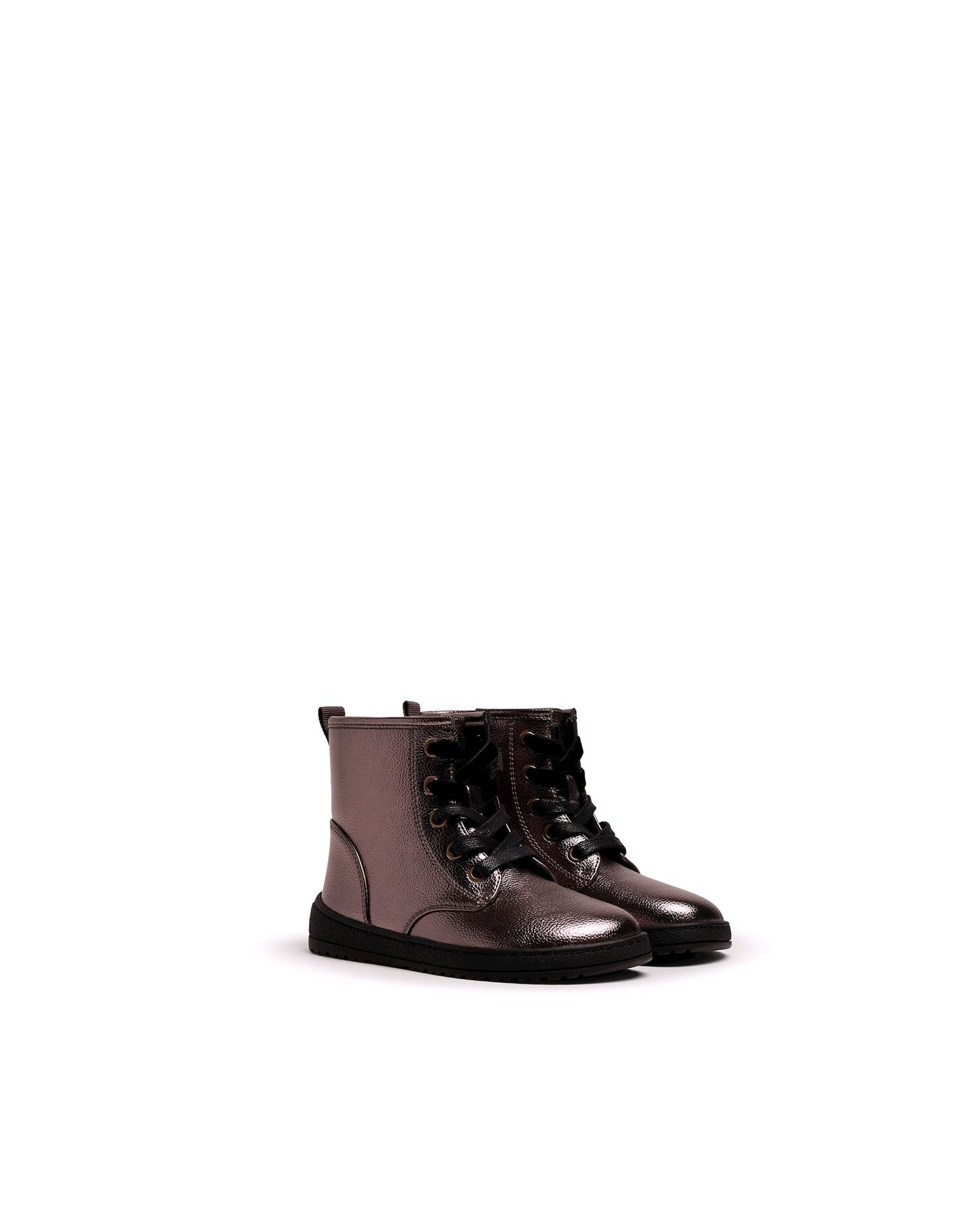 Botines barefoot para niña de Mtng - Mustang - Plata Plata-4
