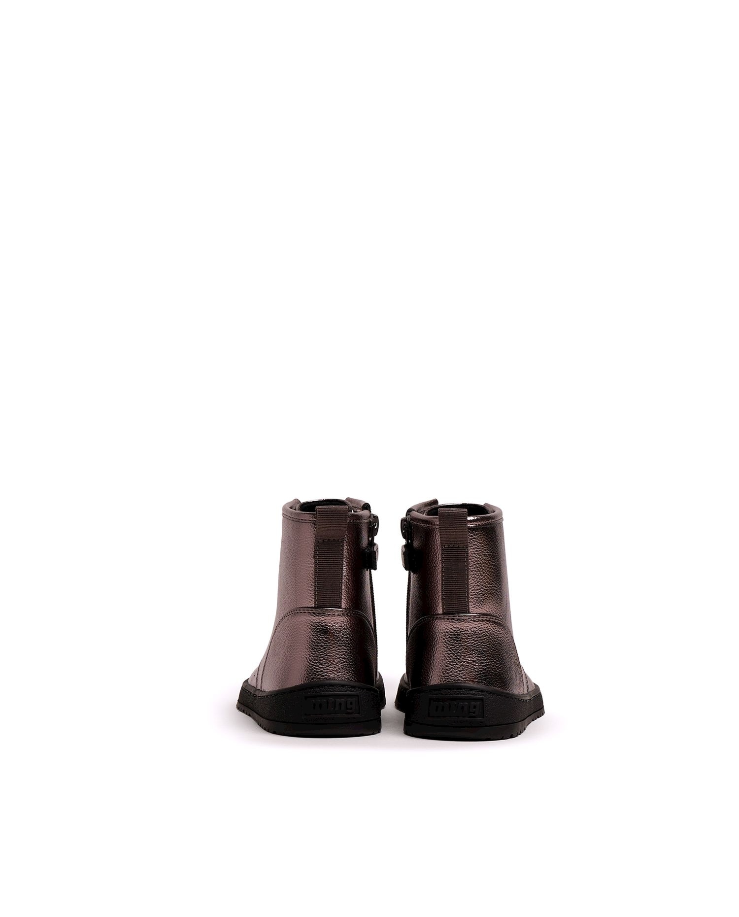 Botines barefoot para niña de Mtng - Mustang - Plata Plata-5