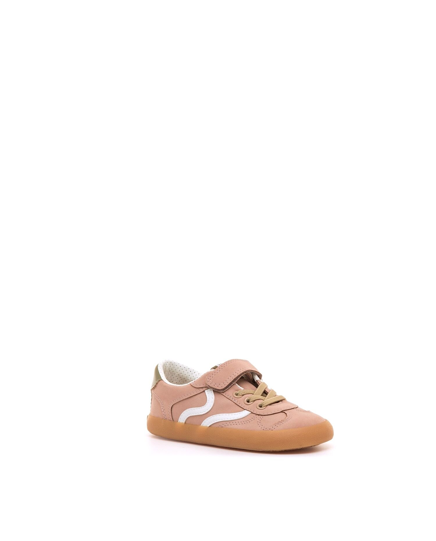 Zapatillas de niña estilo bamba con cierre adherente - Mustang - Rosa Rosa-2