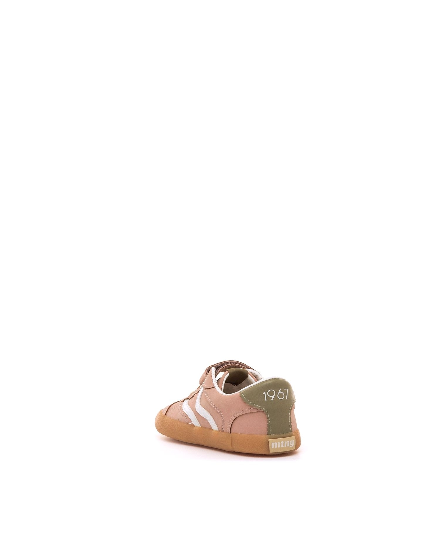 Zapatillas de niña estilo bamba con cierre adherente - Mustang - Rosa Rosa-4
