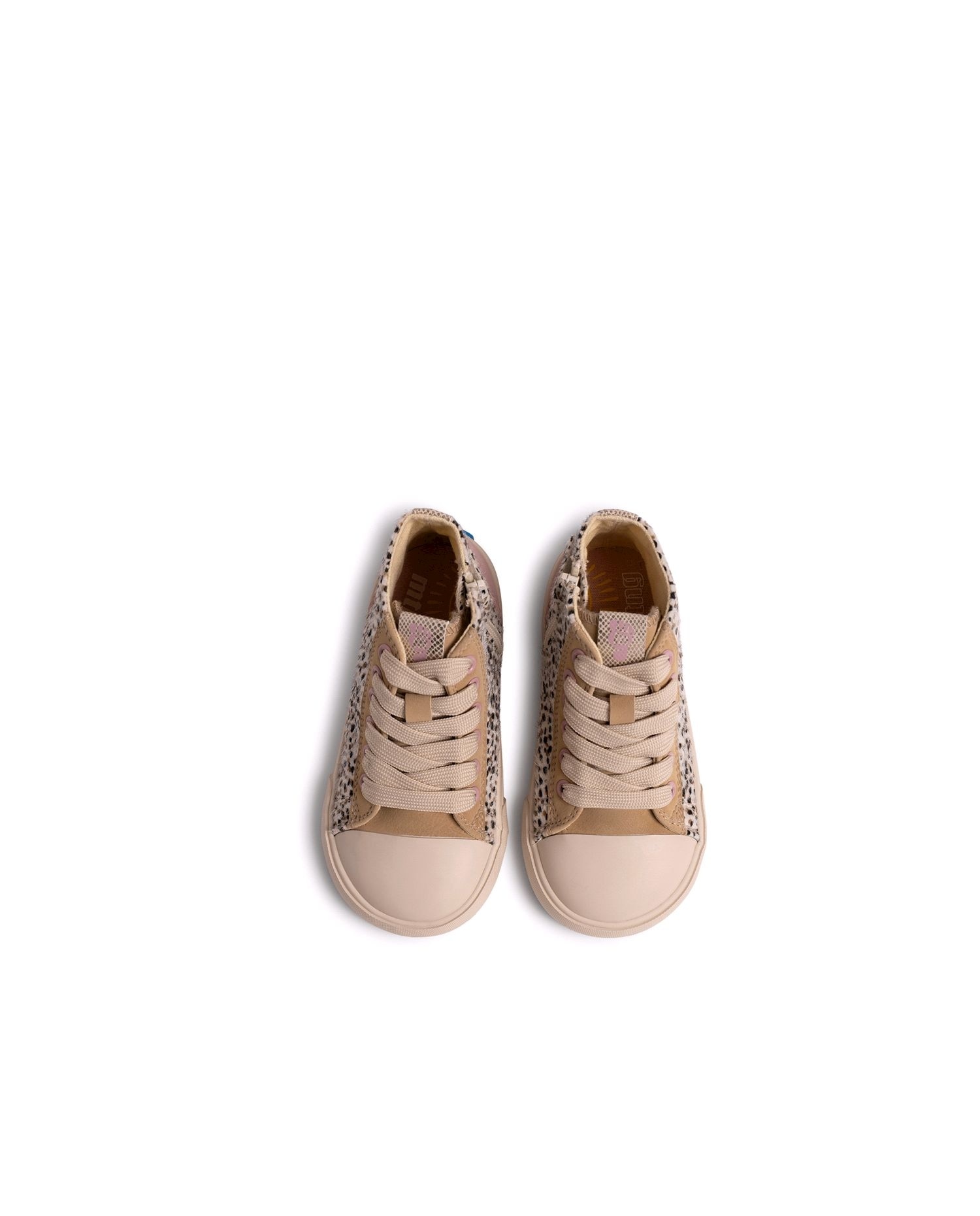 Imagen 2 de Zapatillas altas para niña con estampados - Mustang - Rosa Rosa