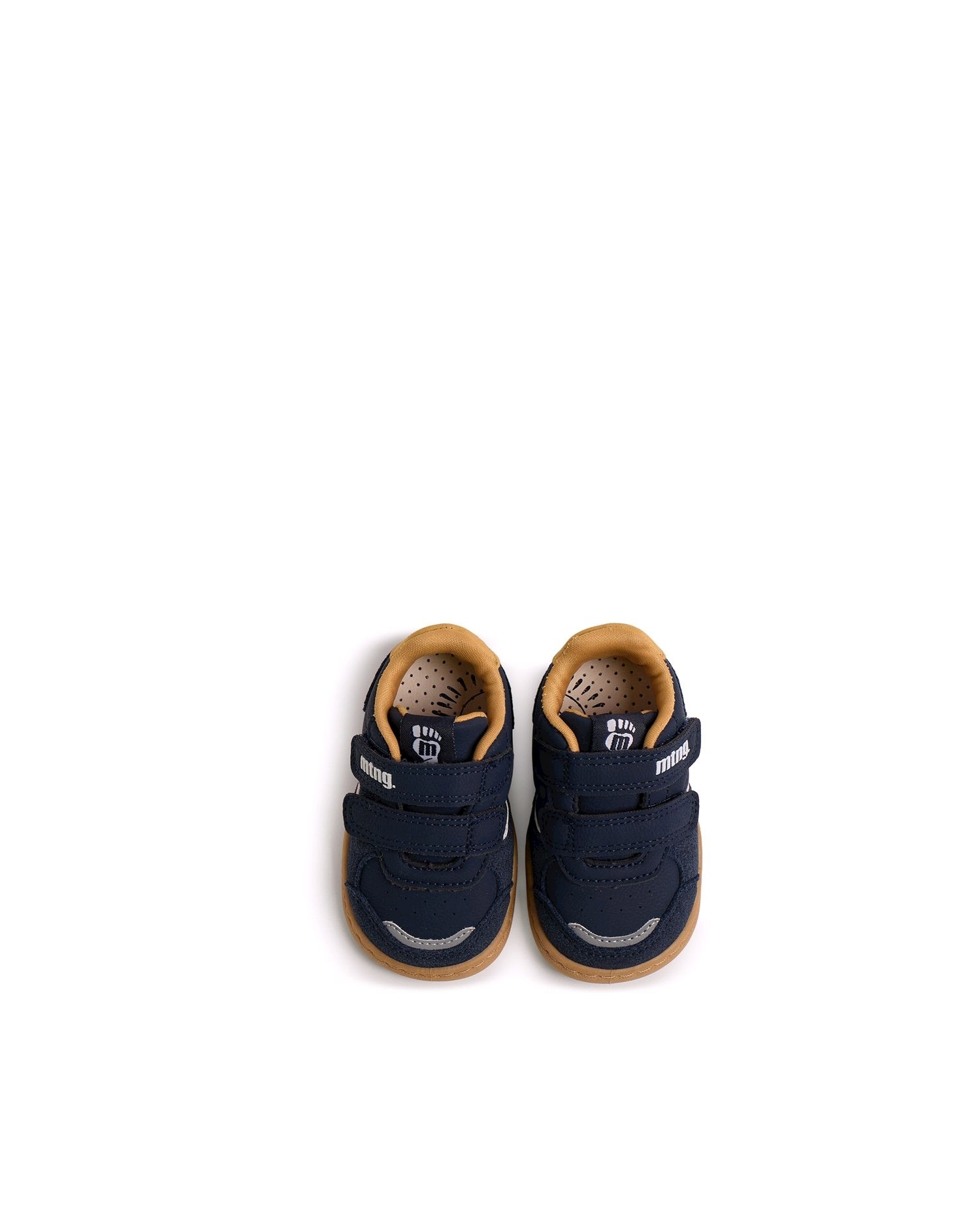 Imagen 2 de Zapatillas deportivas de bebés con piso barefoot - Mustang - Azul Azul