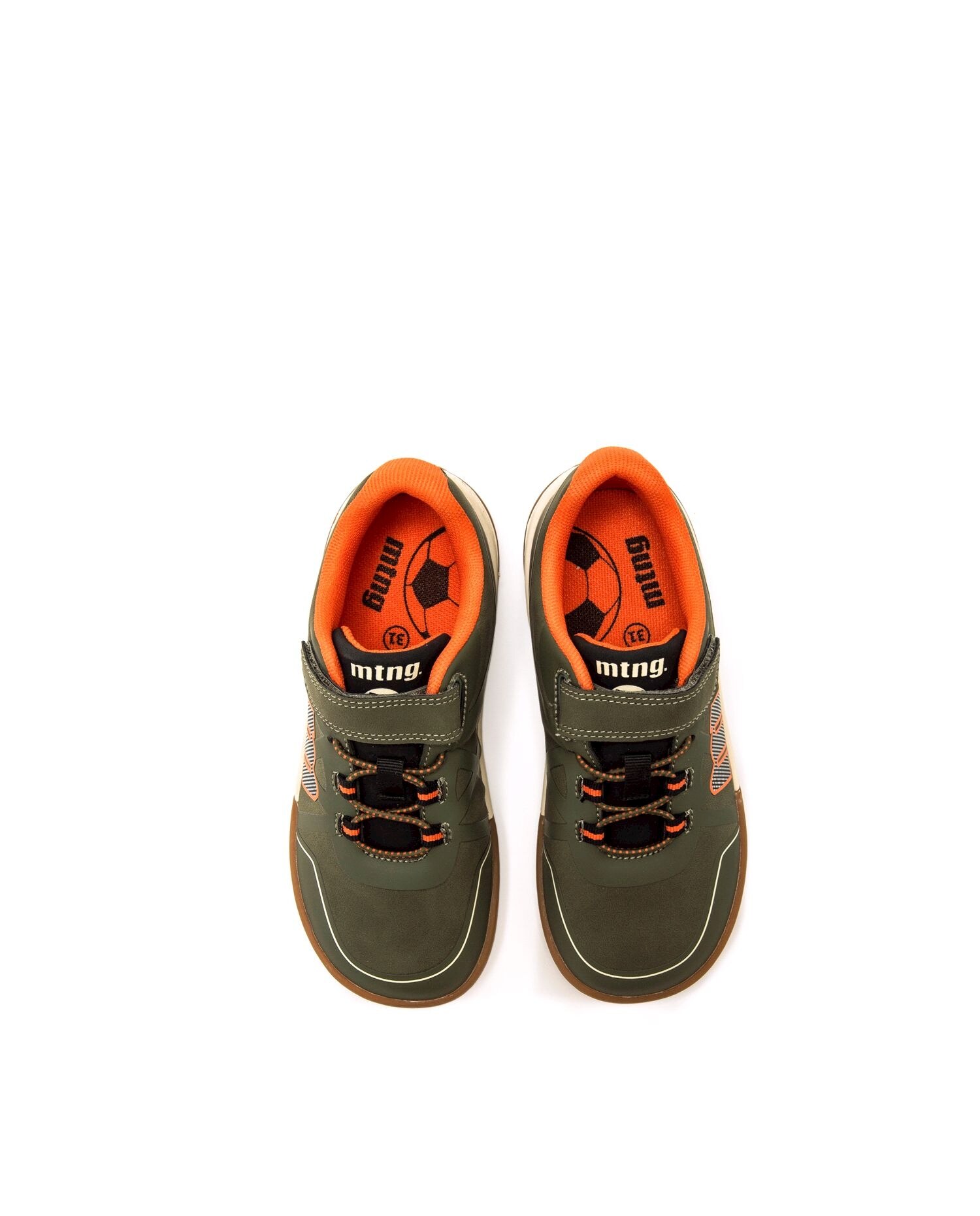 Zapatillas deportivas de niños estilo futbol - Mustang - Verde Verde-2