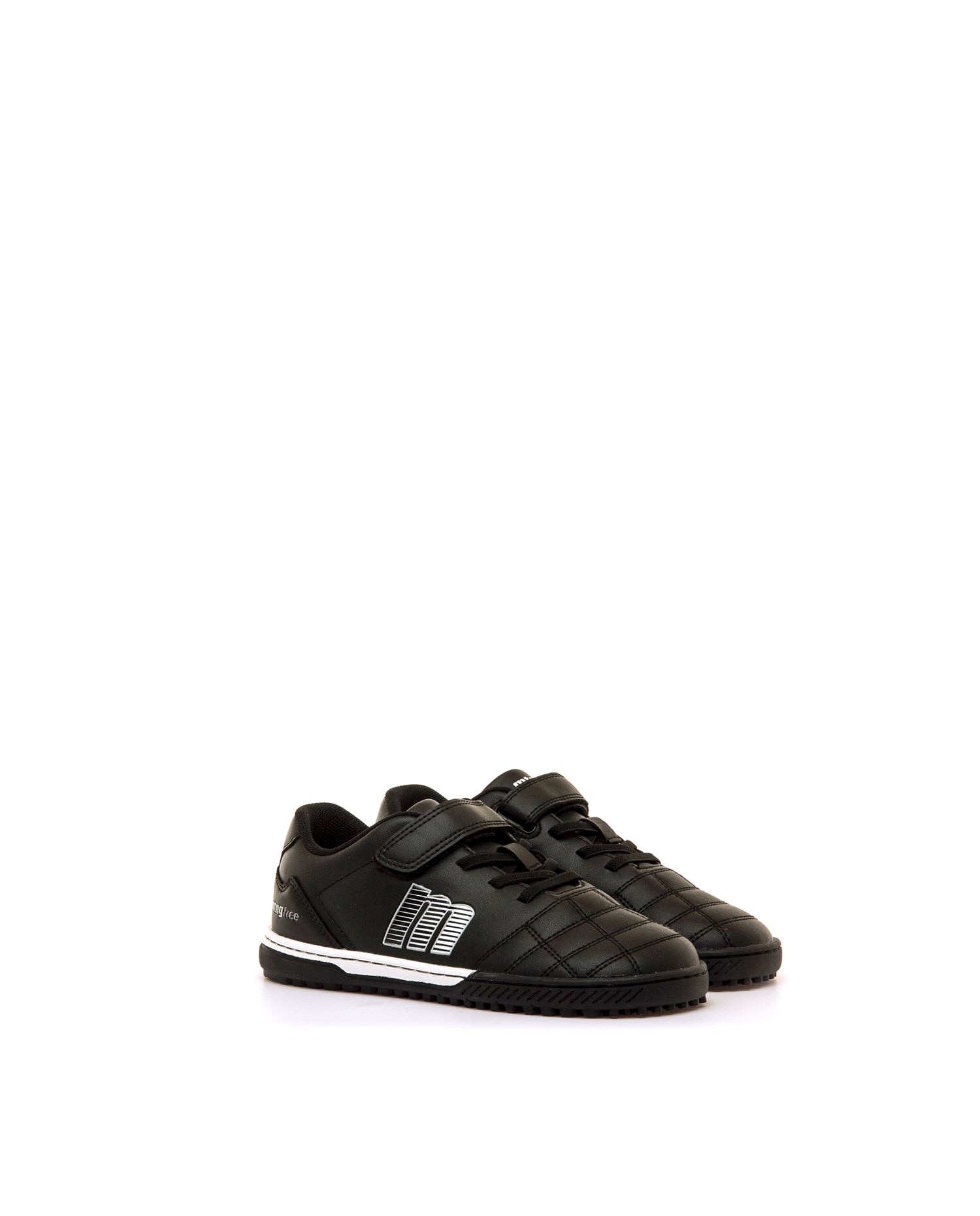 Zapatillas deportivas de niño estilo futbol con piso respetuoso - Mustang - Acero negro Acero negro-4