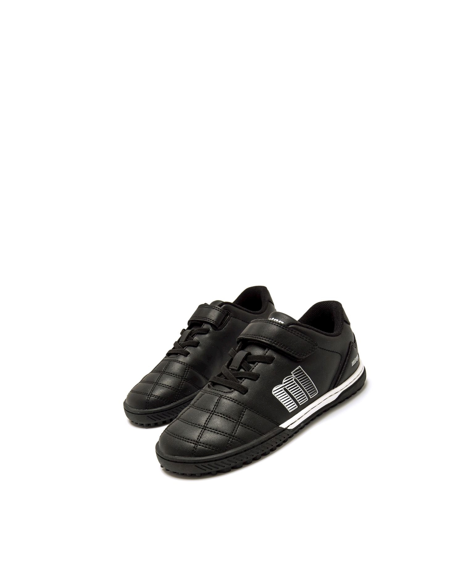 Zapatillas deportivas de niño estilo futbol con piso respetuoso - Mustang - Acero negro Acero negro-6