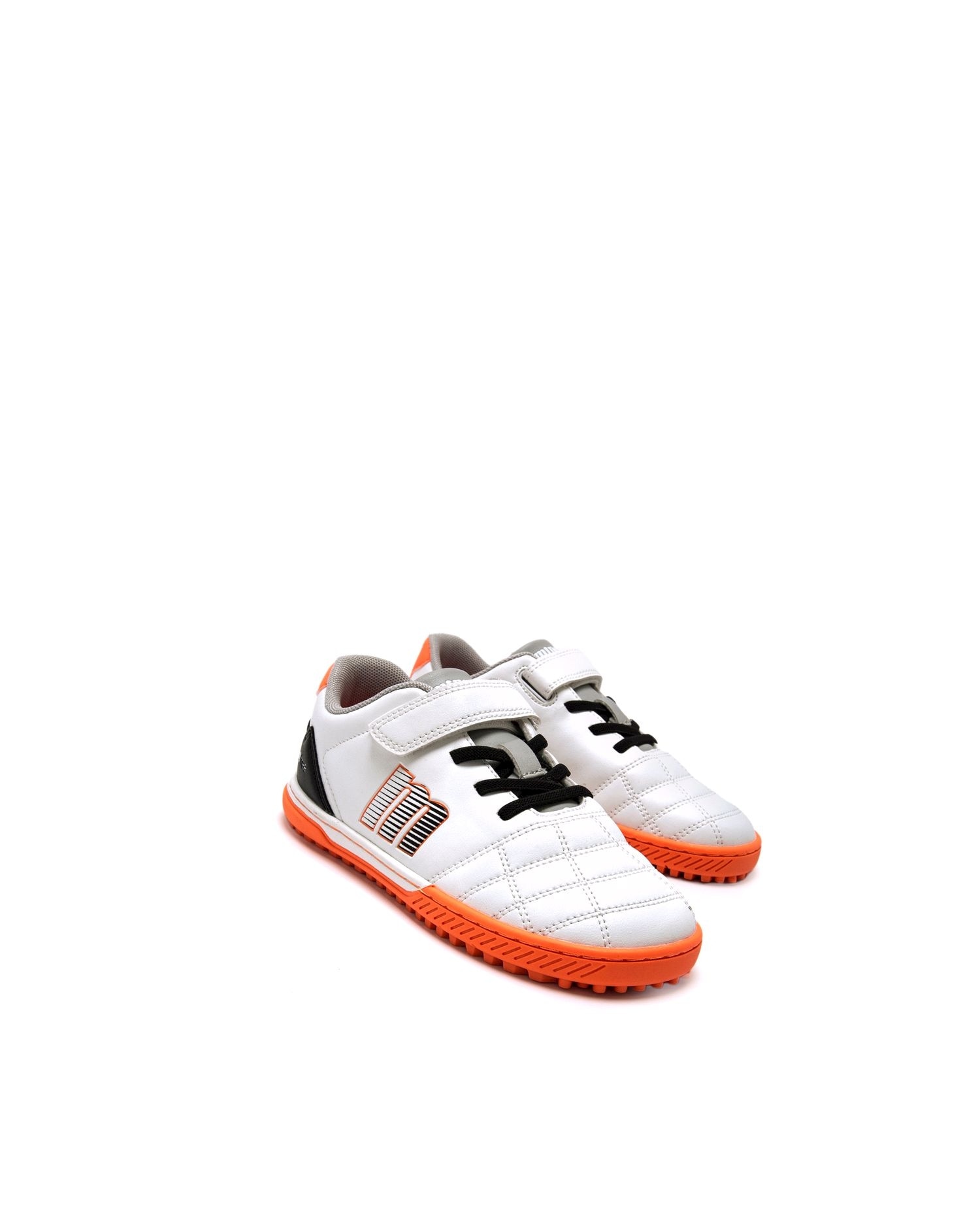 Zapatillas deportivas de niño estilo futbol con piso respetuoso - Mustang - Blanca Blanca-6