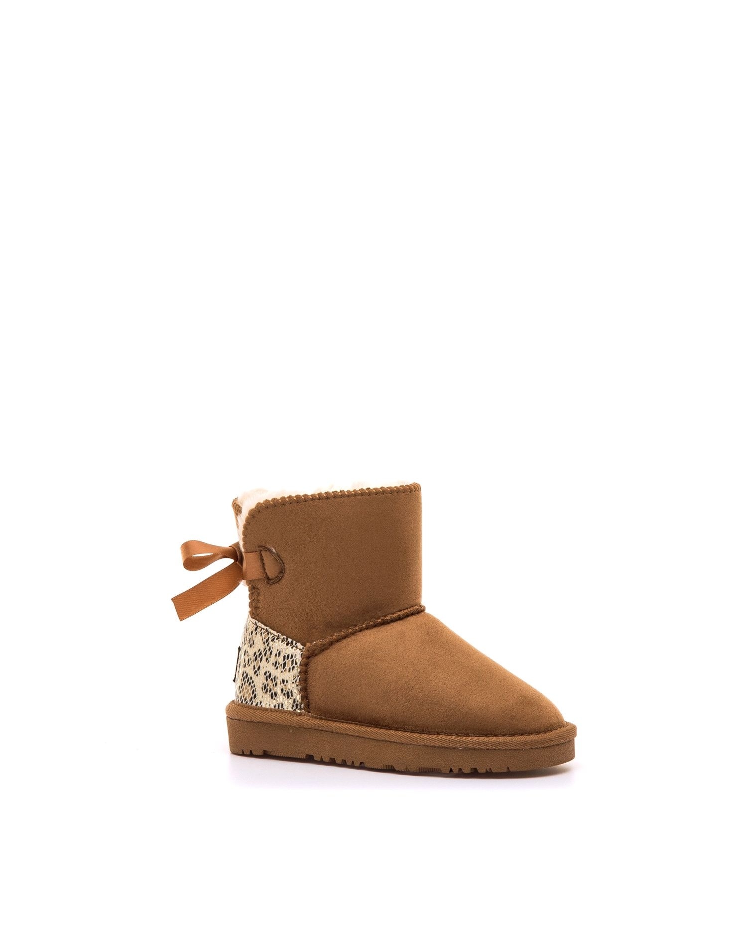 Botines de pelo para niña modelo Sky de Mtng tipo australianos. - Cuero Cuero-2