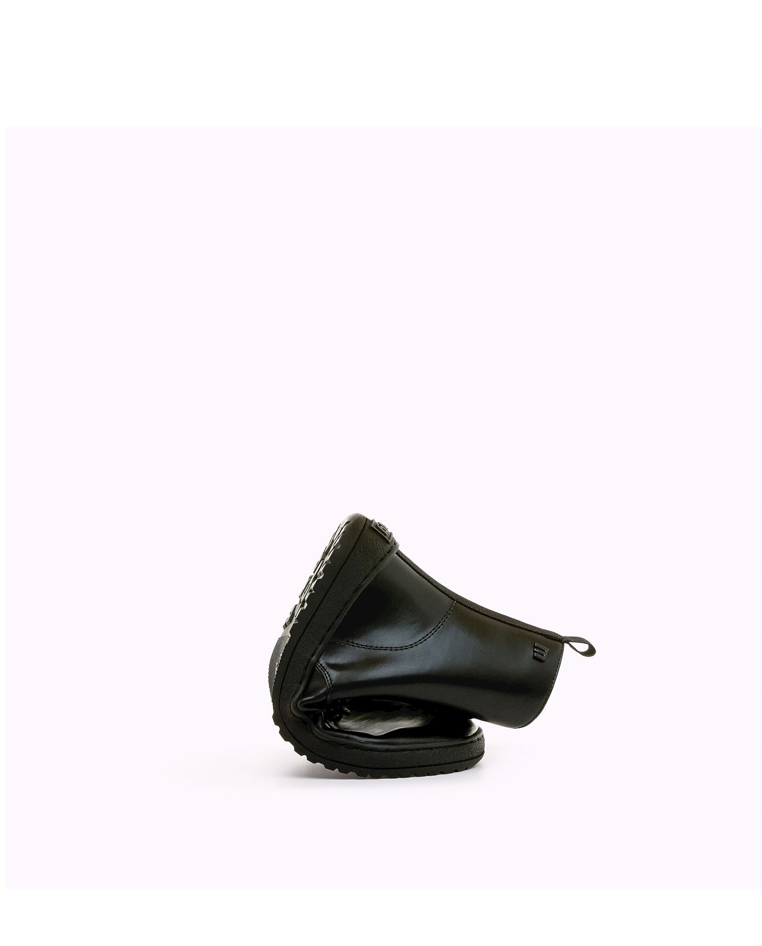 Botines confort de mujer con piso respetuoso y cremallera - Mustang - Negro mate Negro mate-2
