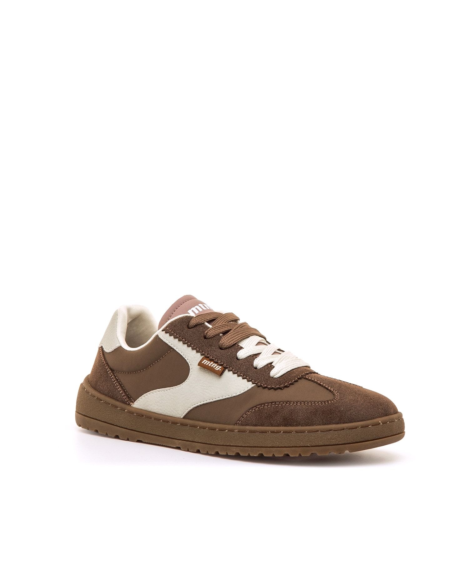 Zapatillas confort de mujer con piso barefoot - Mustang - Marrón chocolate Marrón chocolate-2