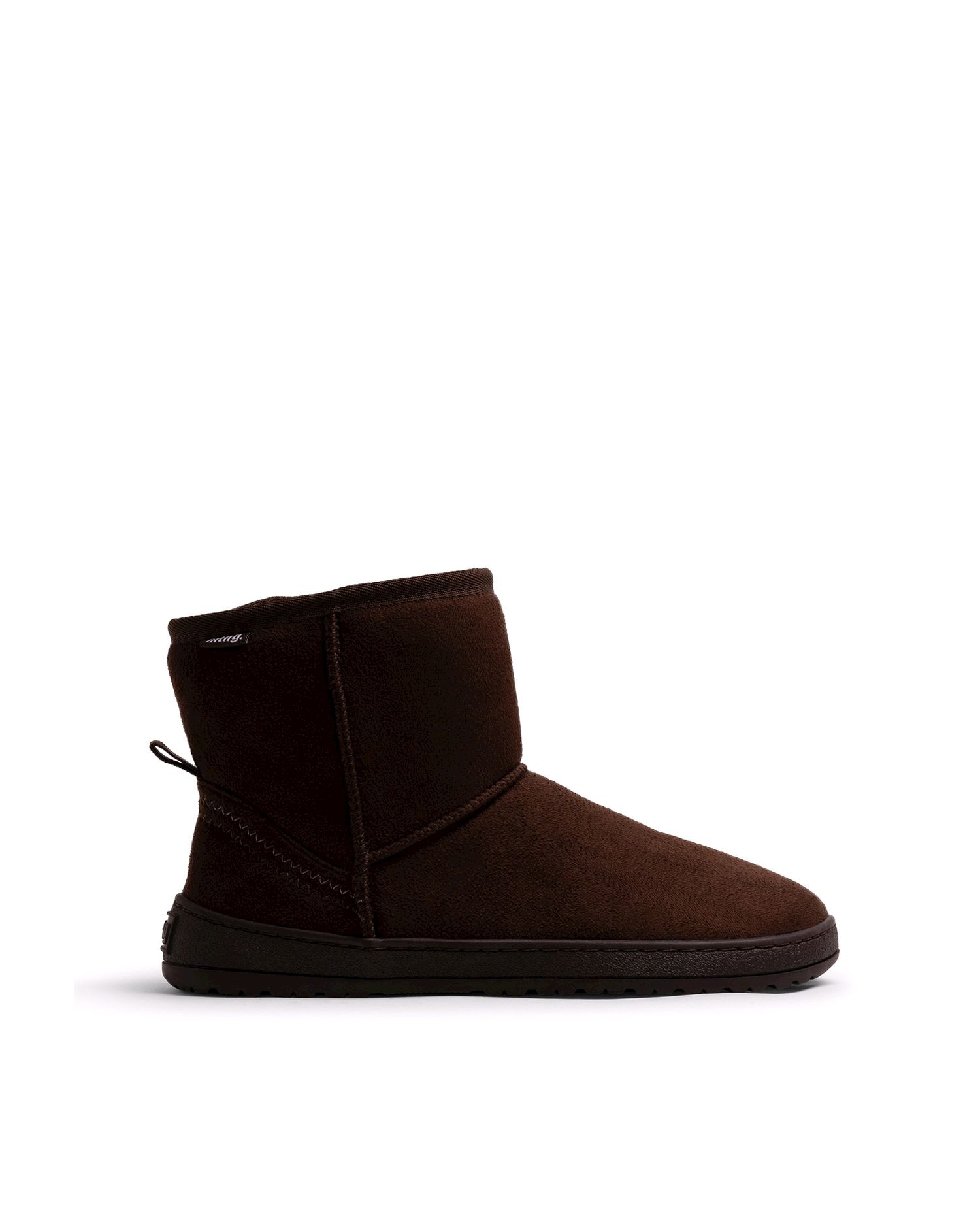 Botines confort para mujer con piso barefoot - Mustang - Marrón oscuro Marrón oscuro-1
