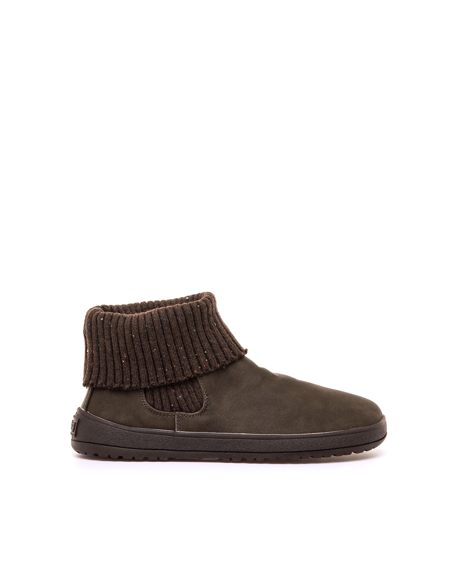 Botines confort para mujer con piso barefoot - Mustang - Marrón Marrón-1