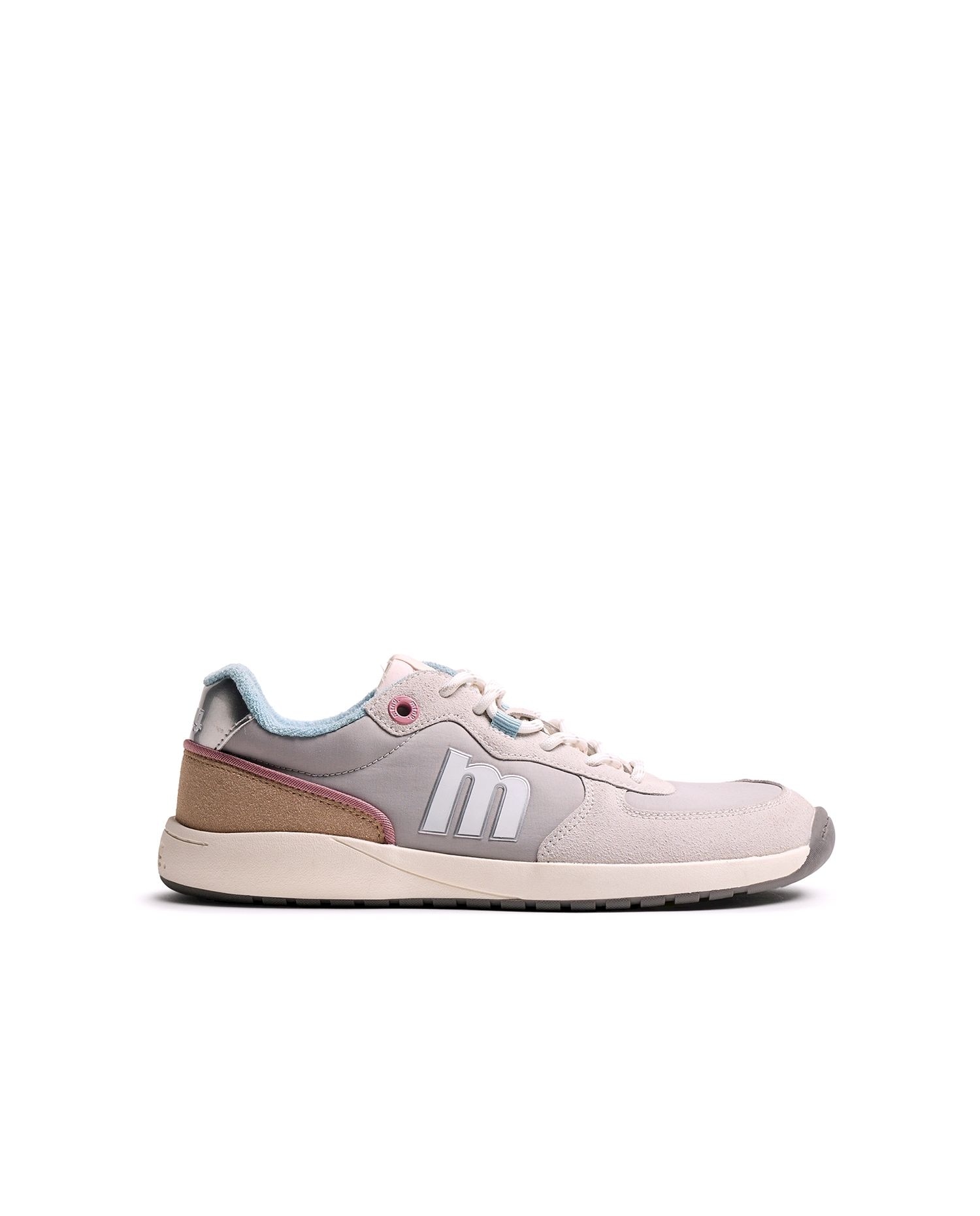 Imagen 1 de Zapatillas de piel para mujer line Free - Mustang - Gris sombra Gris sombra