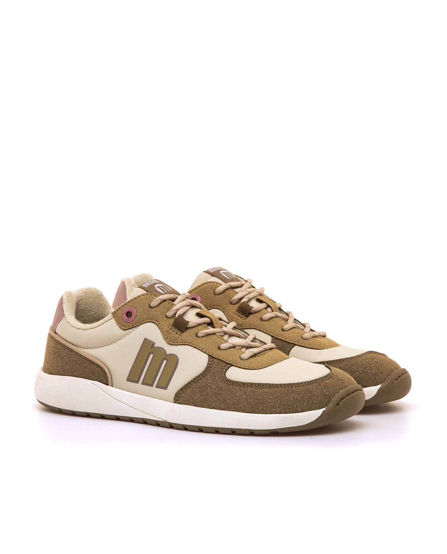Imagen 4 de Zapatillas de piel para mujer line Free - Mustang - Tierra Tierra