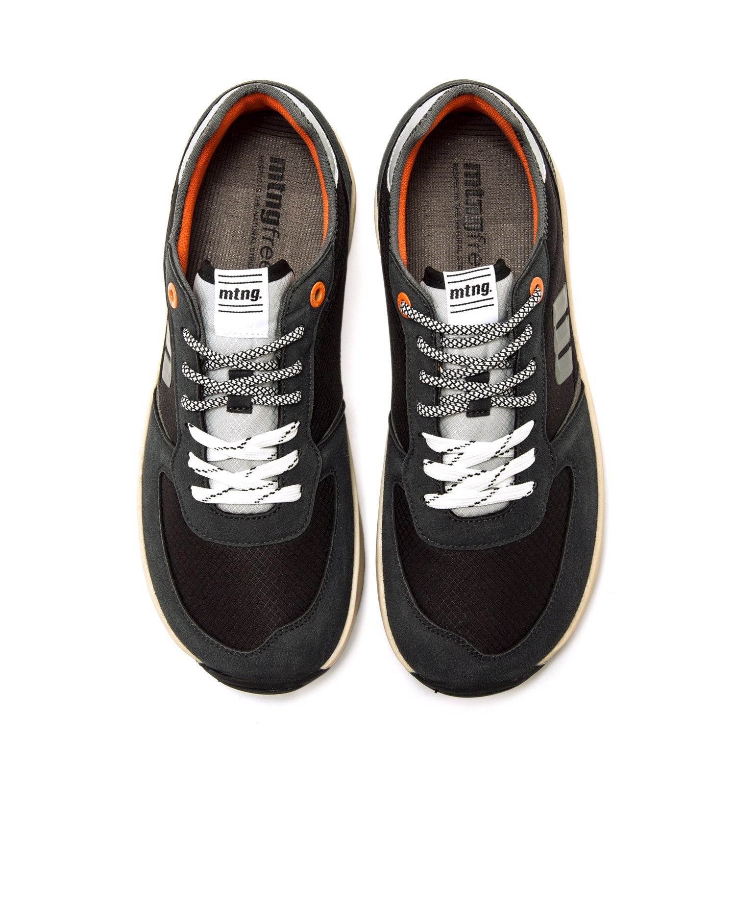 Imagen 3 de Zapatillas deportivas para hombre con piso barefoot - Mustang - Negro Negro