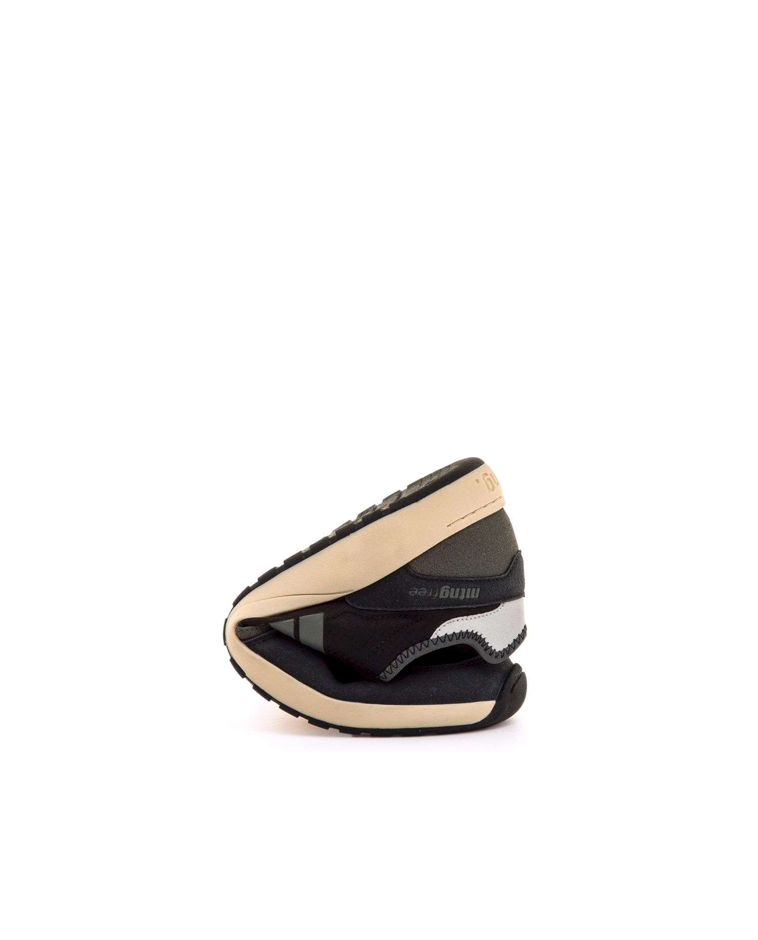 Imagen 2 de Zapatillas deportivas para hombre con piso barefoot - Mustang - Negro Negro