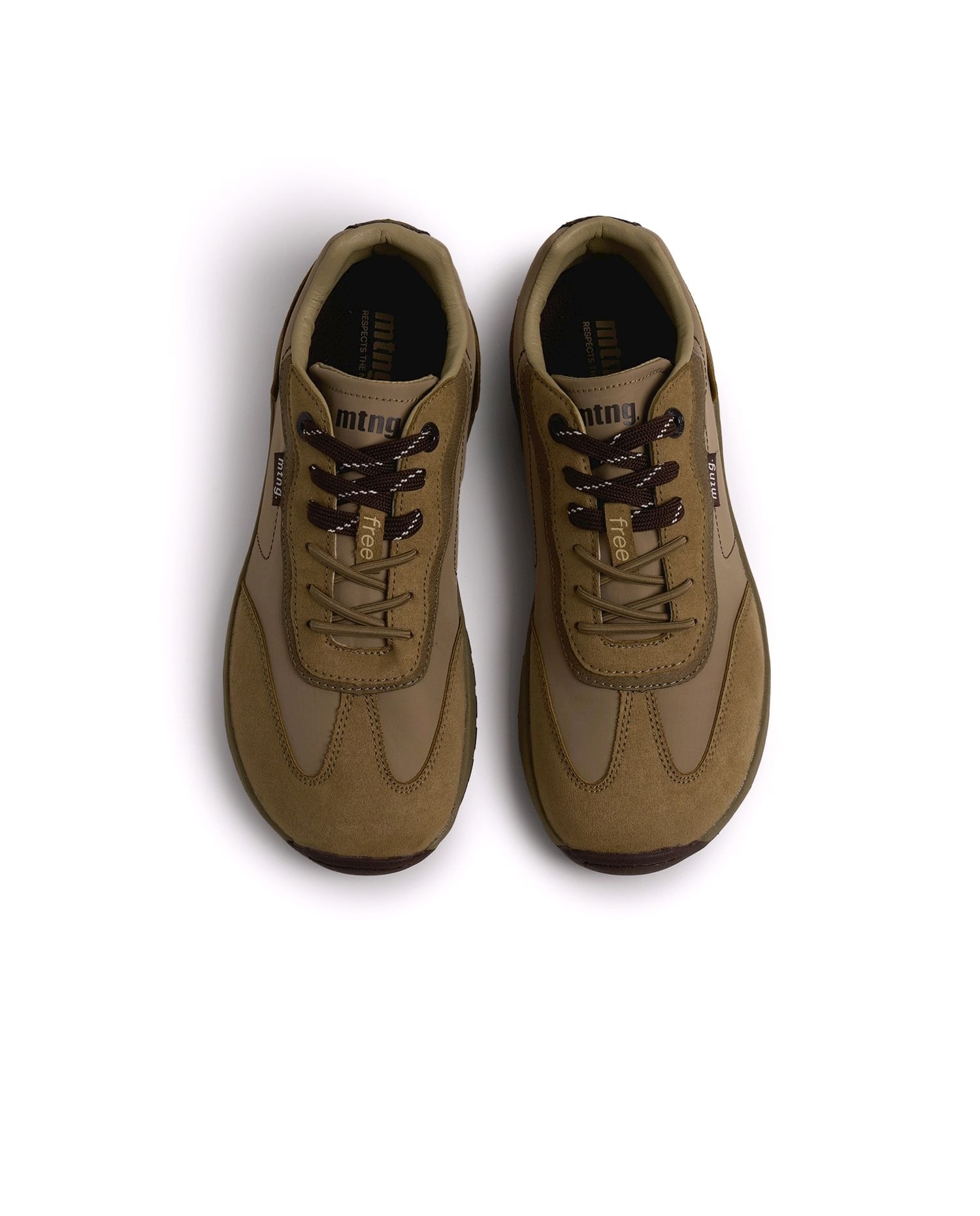 Zapatillas deportivas de mujer con piso barefoot - Mustang - Verde Verde-3