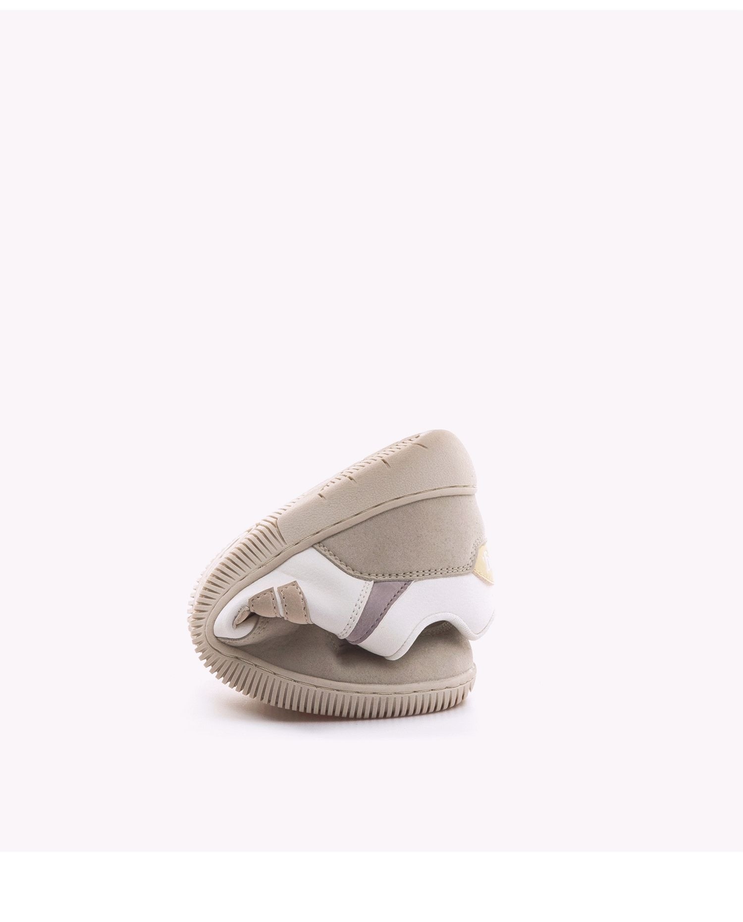 Zapatillas deportivas de mujer con piso respetuoso - Mustang - Blanco / Berenjena Blanco / Berenjena-2