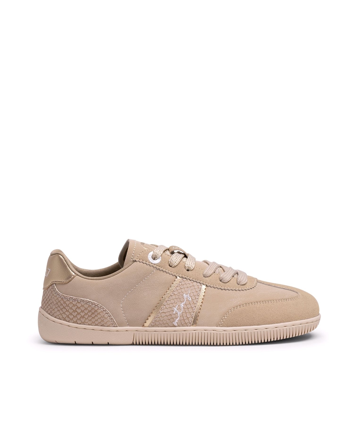 Imagen 1 de Zapatillas barefoot - Mustang - Beige / Blanco Beige / Blanco