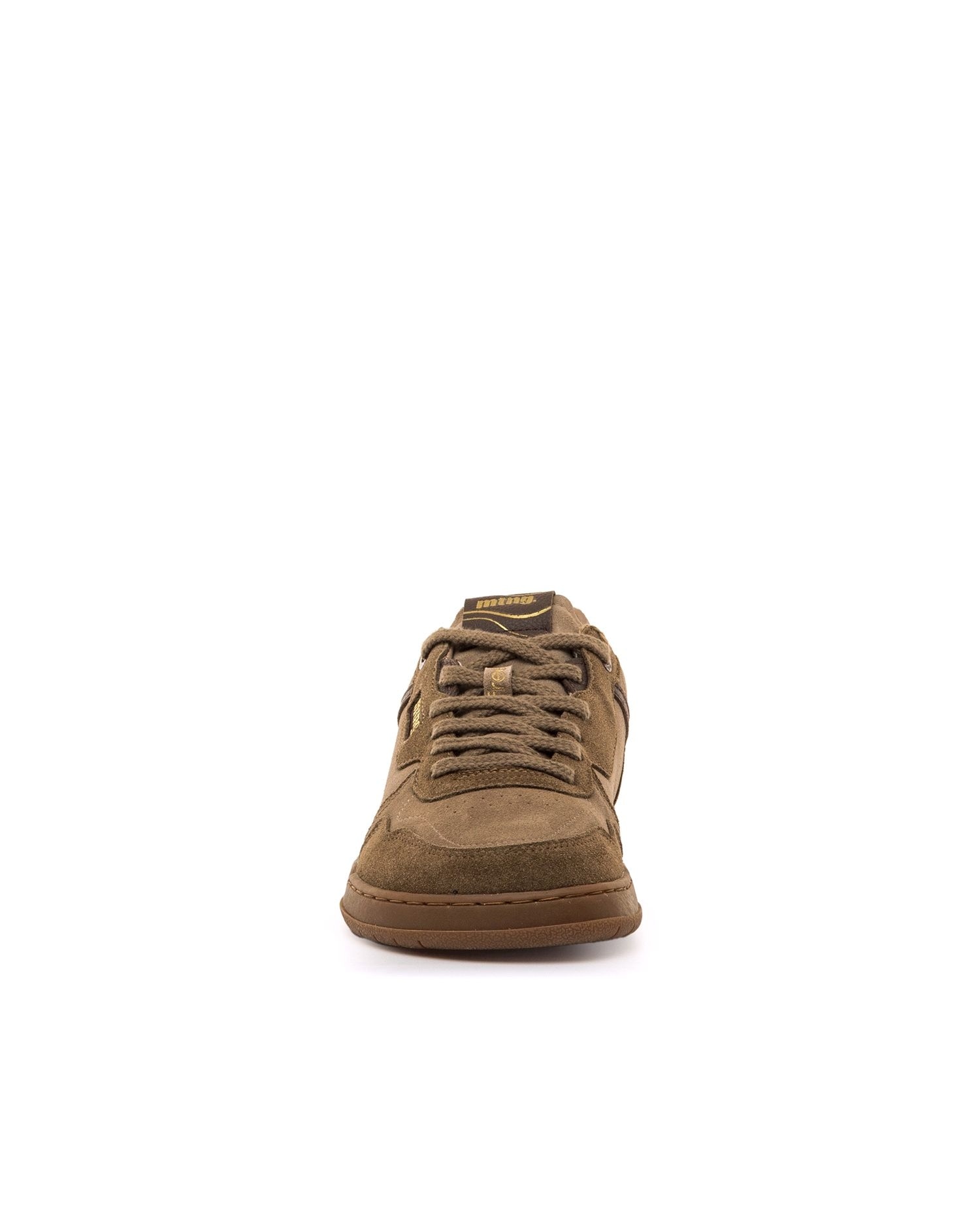 Zapatillas deportivas de hombre en piel con piso respetuoso - Mustang - Marrón chocolate Marrón chocolate-2