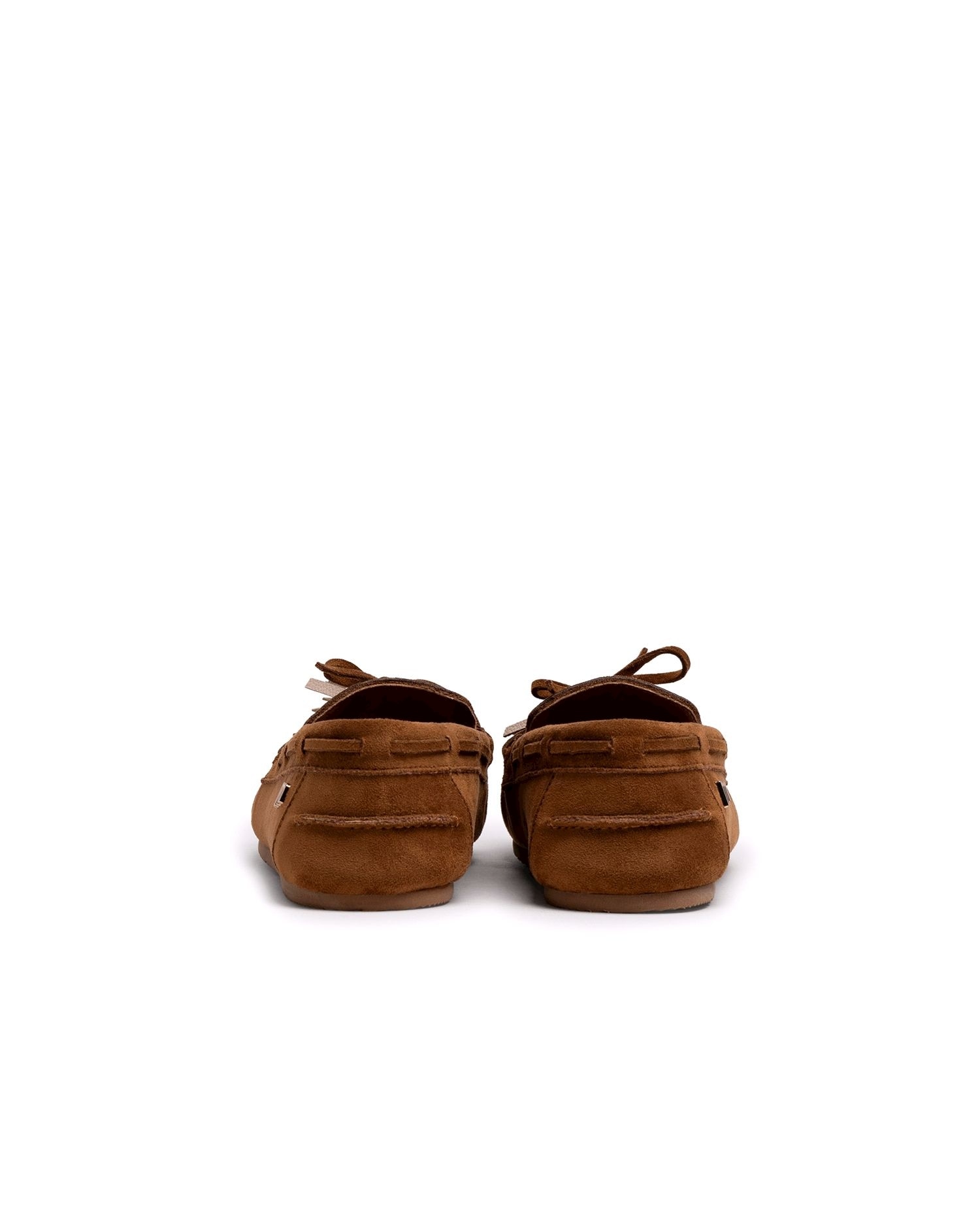 Mocasines de mujer con piso barefoot - Mustang - Cuero Cuero-2