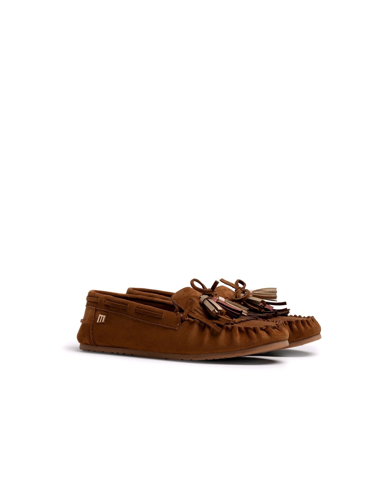 Mocasines de mujer con piso barefoot - Mustang - Cuero Cuero-5