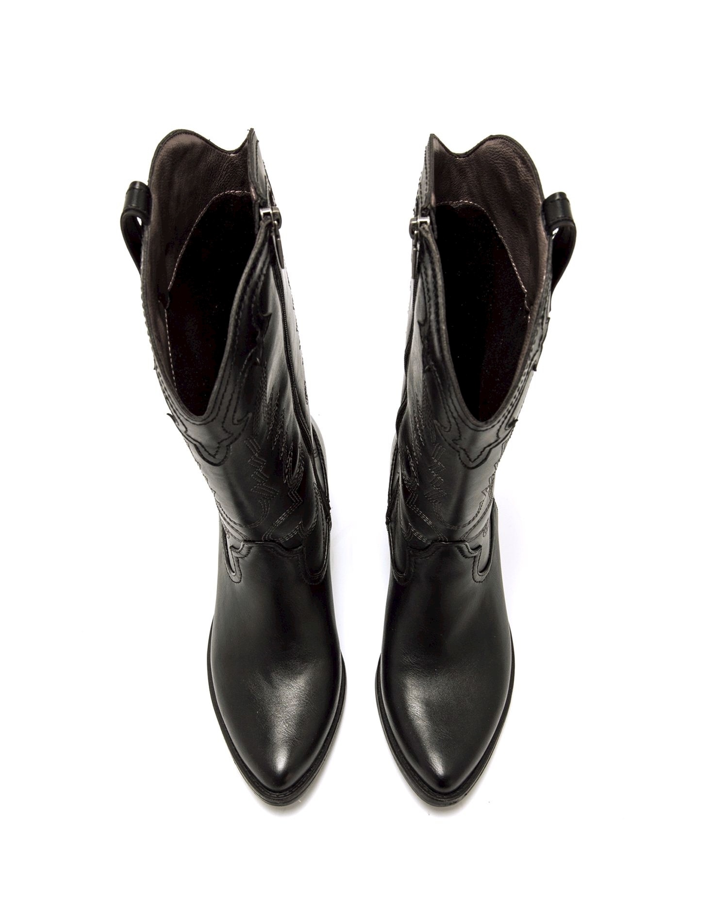 Bota cowboy TANUBIS - Mustang - Negro Negro-5