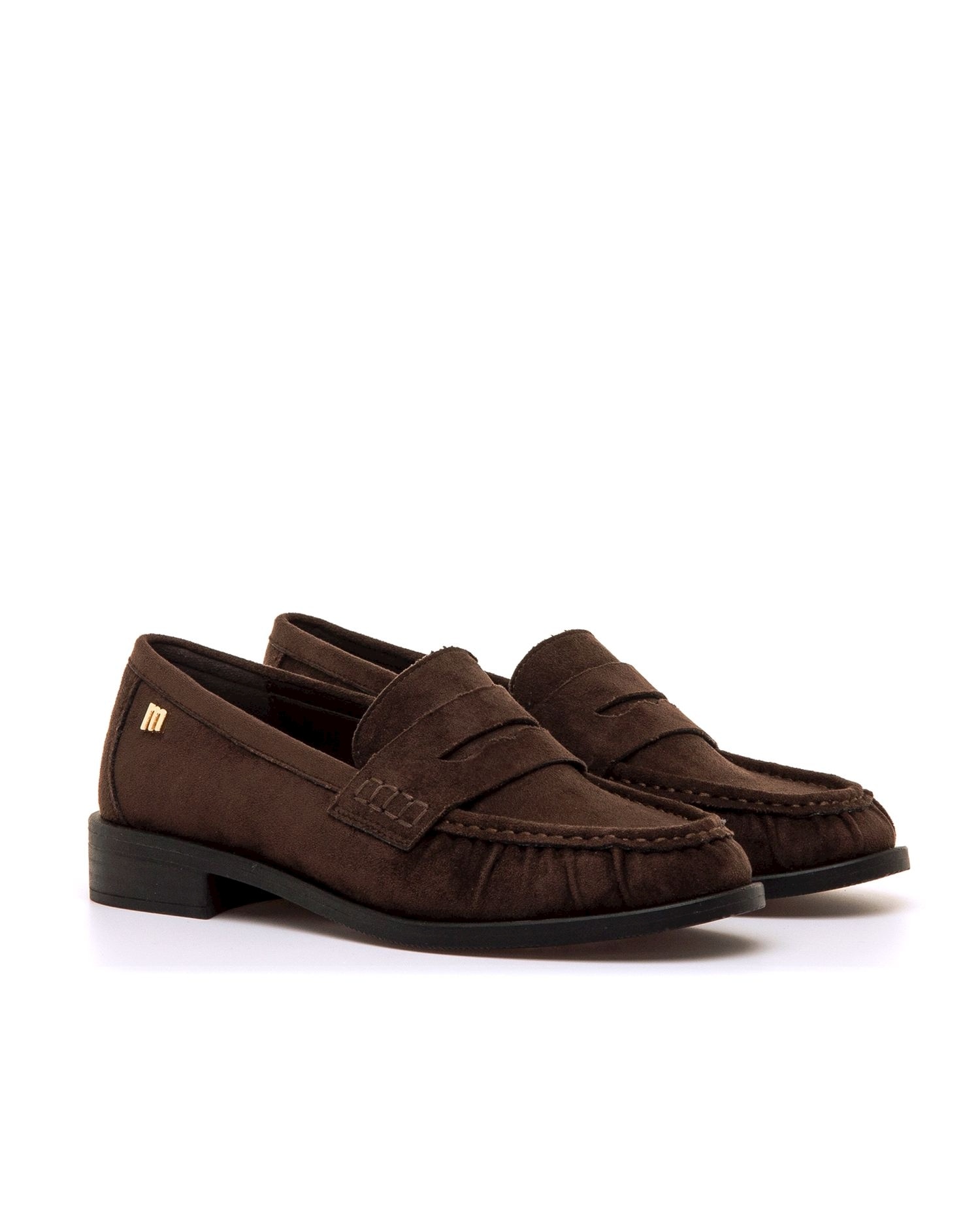 Mocasines planos de mujer - Mustang - Marrón Marrón-5