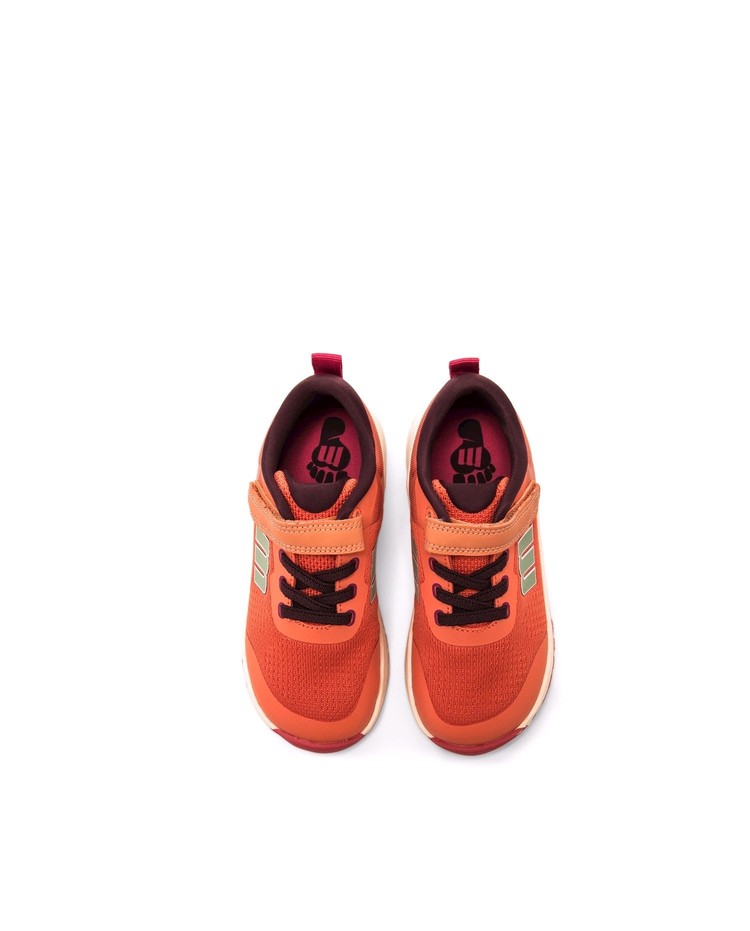 Imagen 2 de Zapatillas deportivas para niños con piso barefoot - Mustang - Naranja Naranja