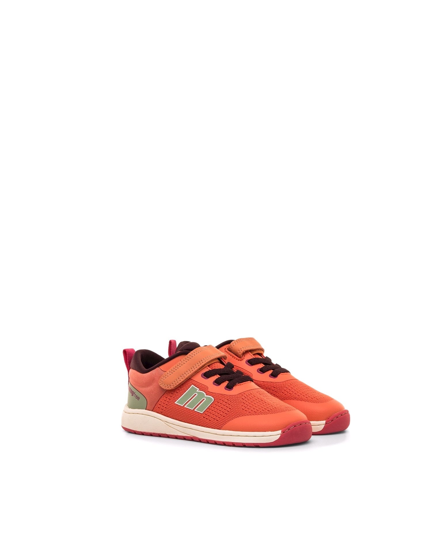 Imagen 4 de Zapatillas deportivas para niños con piso barefoot - Mustang - Naranja Naranja