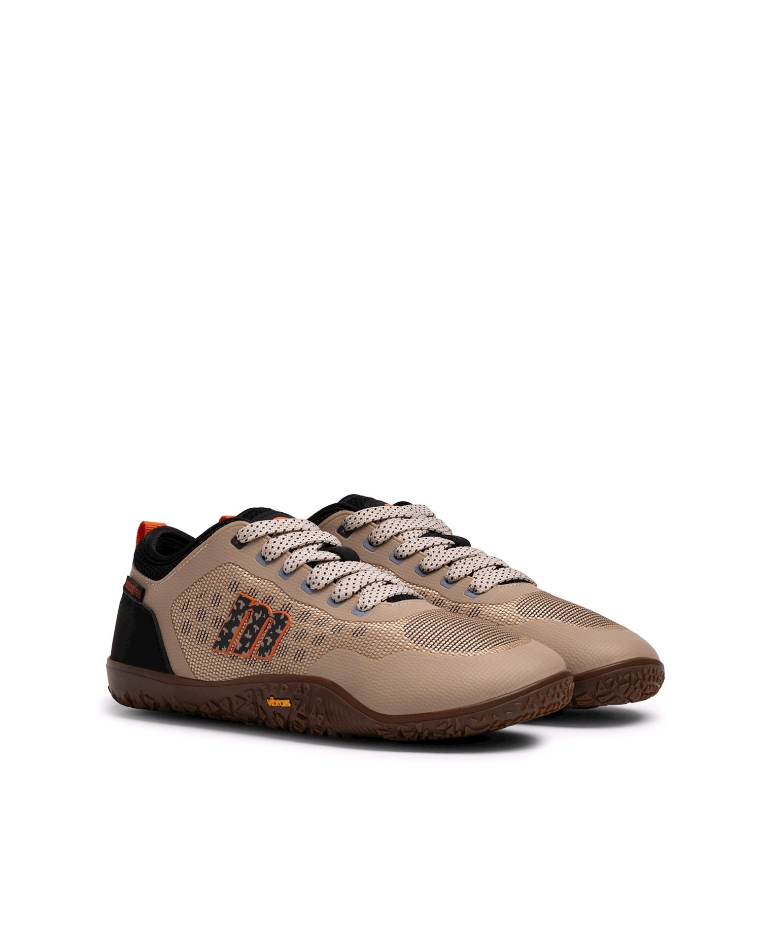 Zapatillas deportivas de mujer con piso respetuoso - Mustang - Marrón Marrón-5