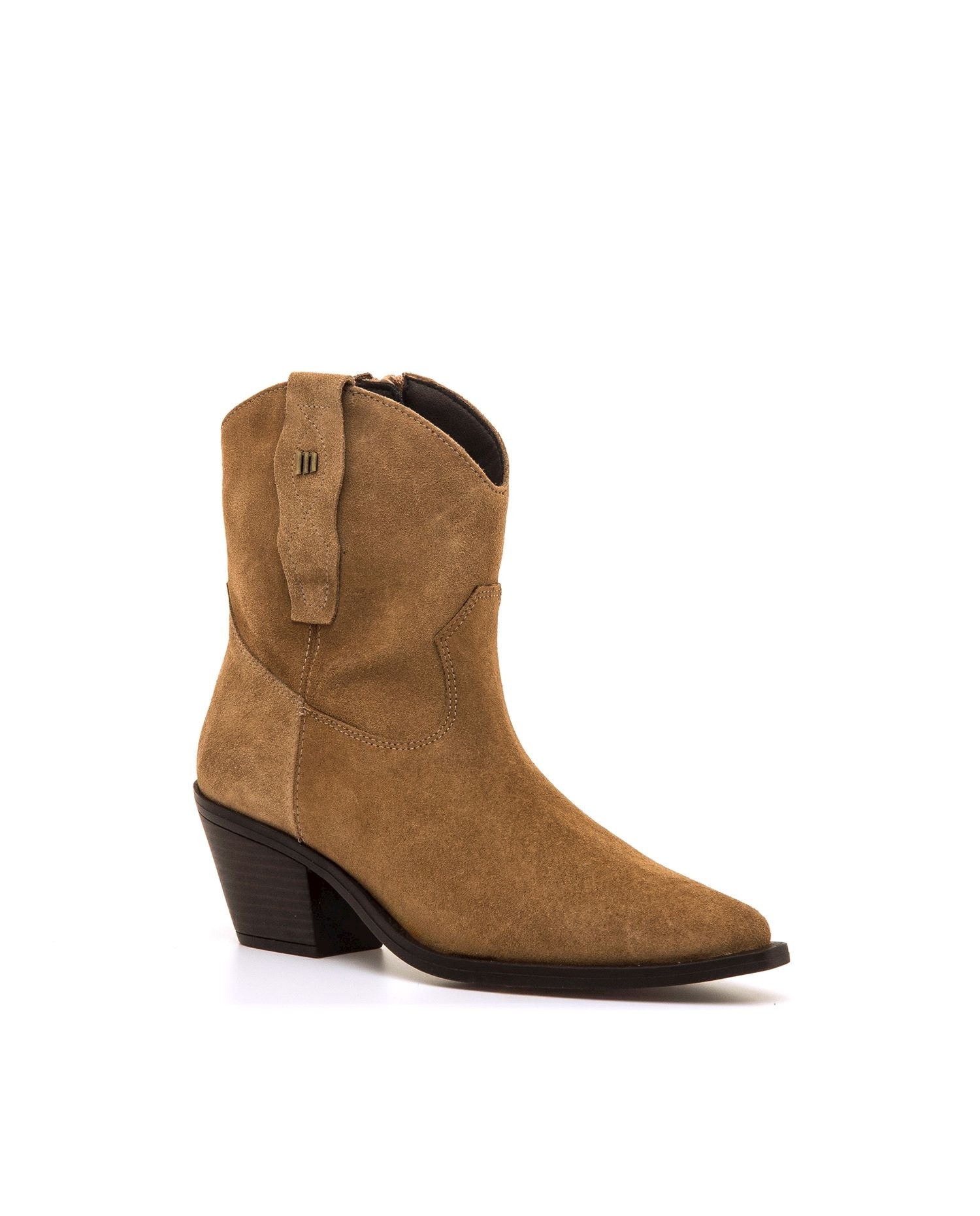 Botines estilo cowboy para mujer en piel - Mustang - Arena Arena-2