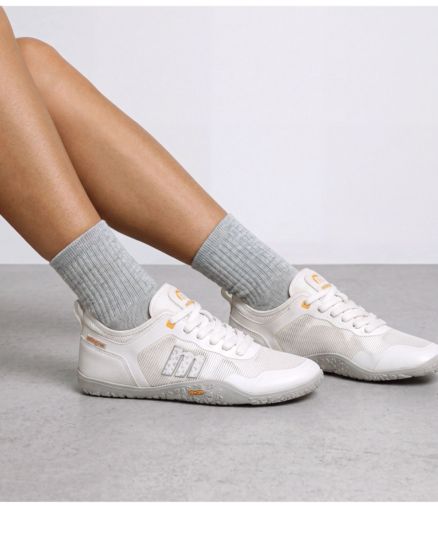 Zapatillas deportivas de mujer con piso respetuoso - Mustang - Blanco Blanco-2